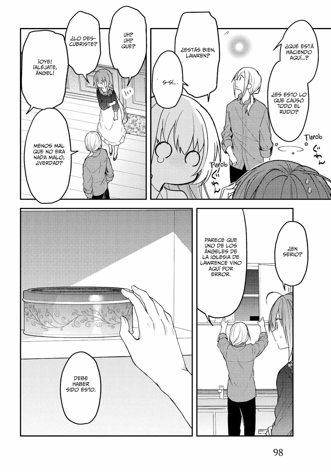 Read Santa Cecilia y el Padre Lawrence ES Manga Online
