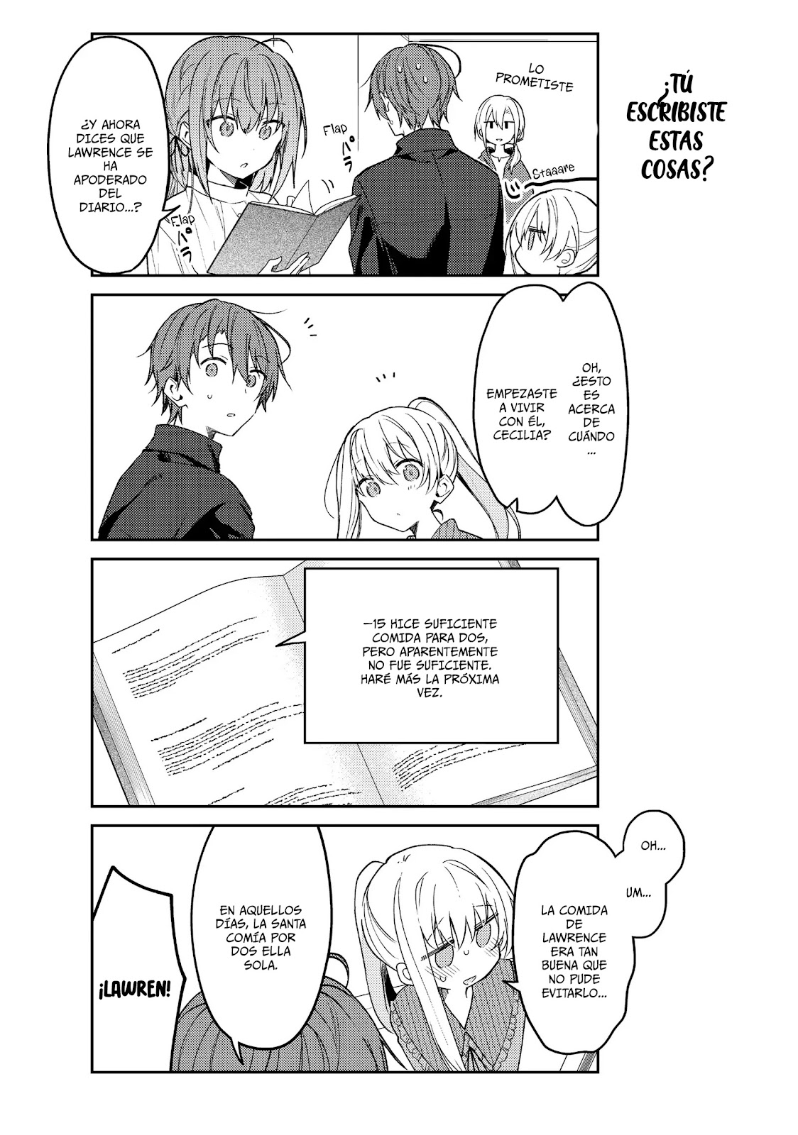 Read Santa Cecilia y el Padre Lawrence ES Manga Online