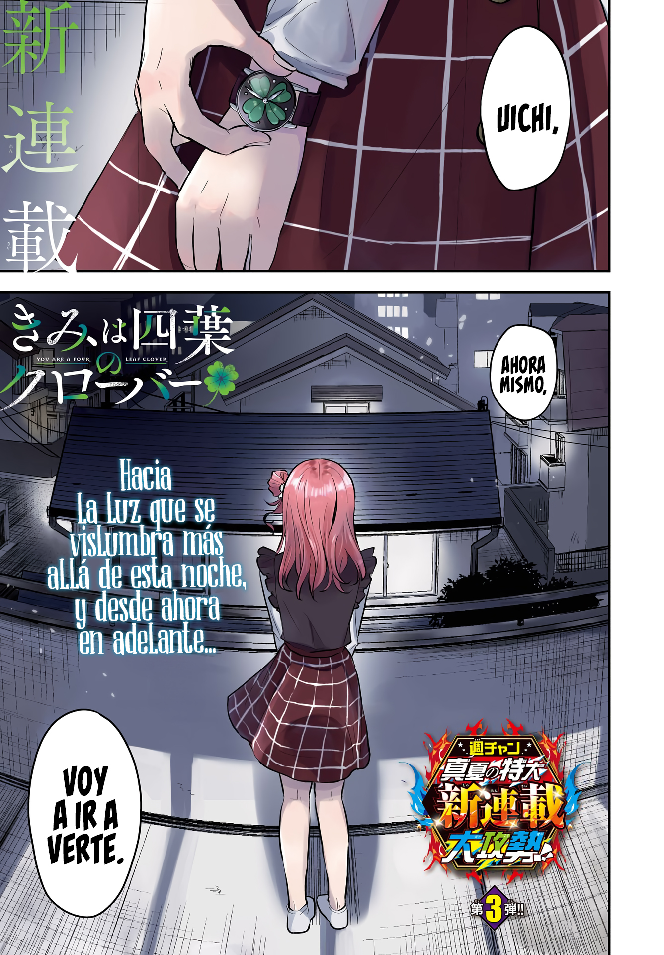 Read Tú eres como un trébol de cuatro hojas ES Manga Online