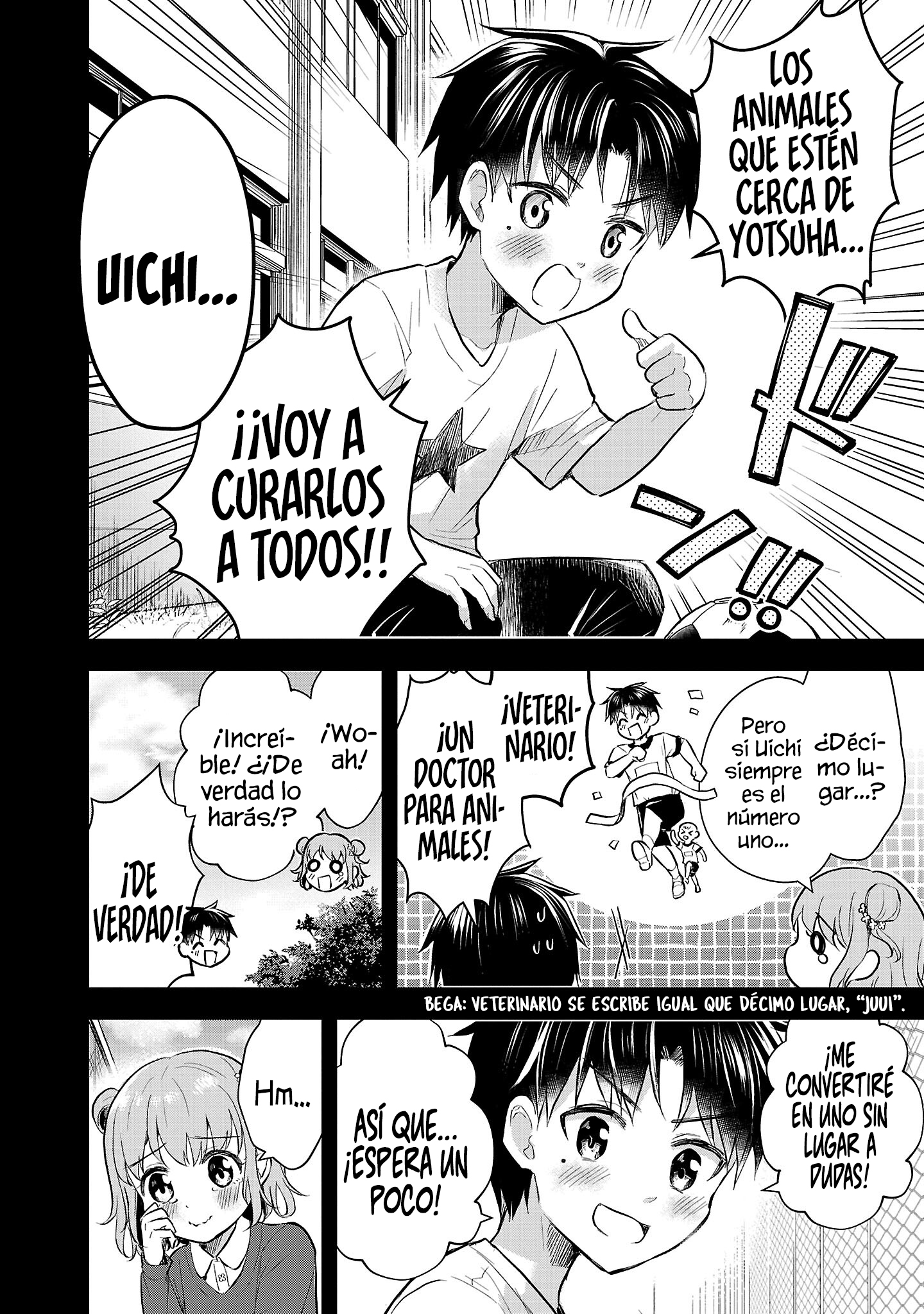 Read Tú eres como un trébol de cuatro hojas ES Manga Online
