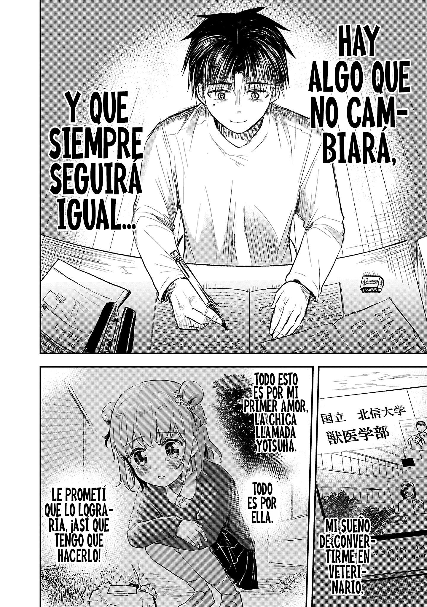 Read Tú eres como un trébol de cuatro hojas ES Manga Online