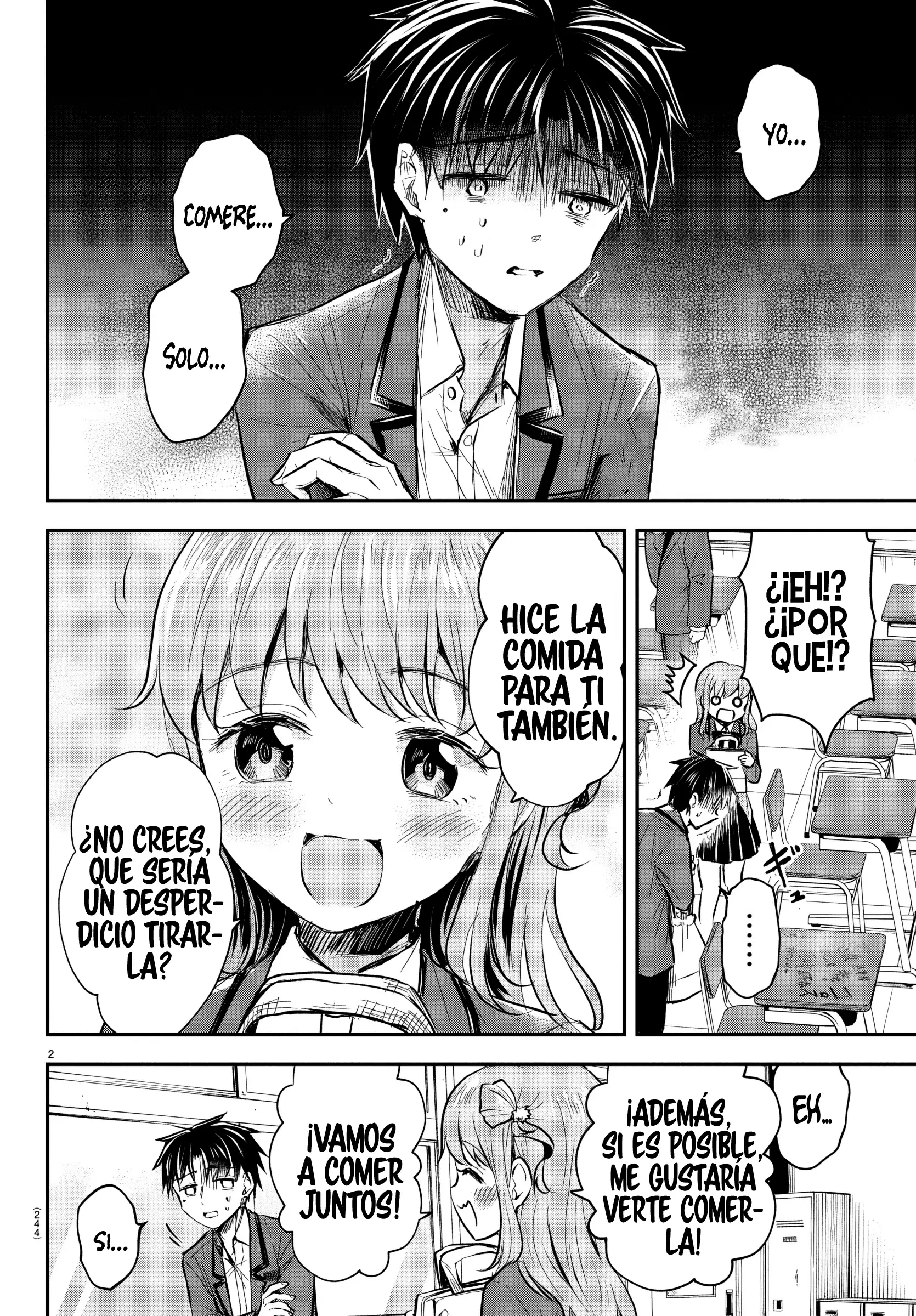 Read Tú eres como un trébol de cuatro hojas ES Manga Online