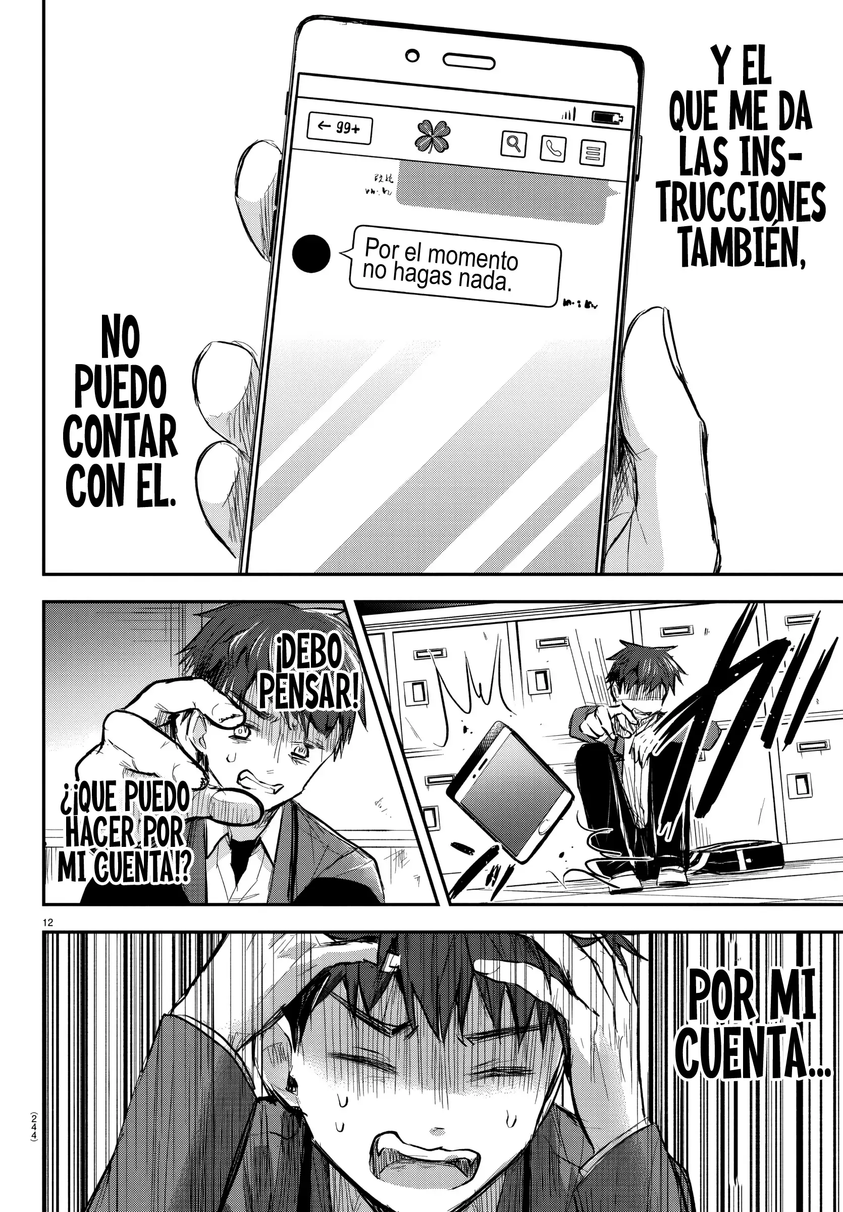 Read Tú eres como un trébol de cuatro hojas ES Manga Online