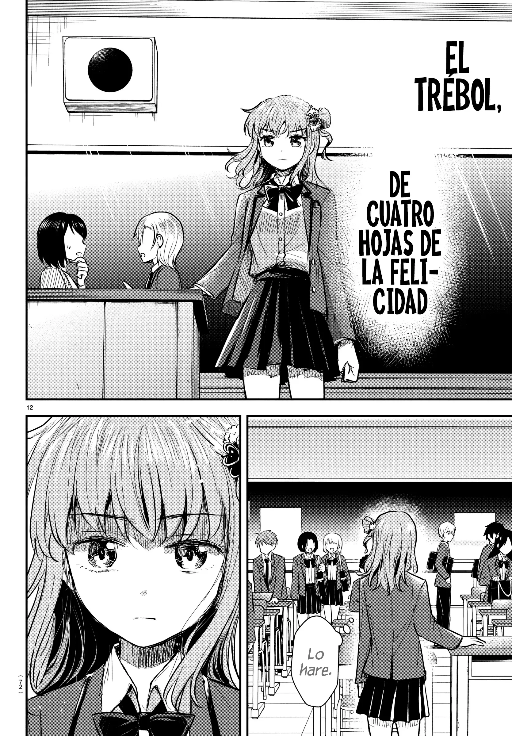 Read Tú eres como un trébol de cuatro hojas ES Manga Online