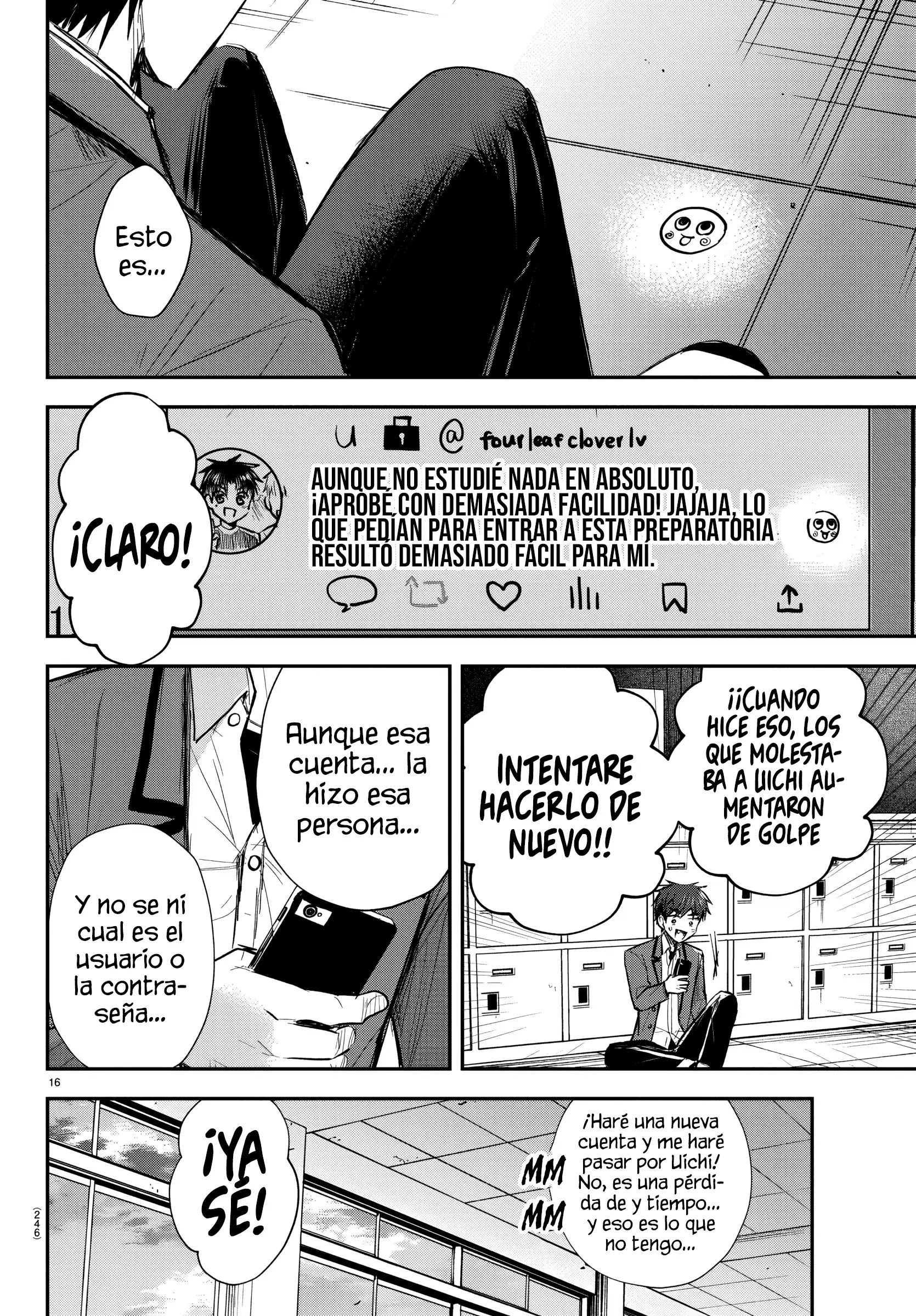 Read Tú eres como un trébol de cuatro hojas ES Manga Online