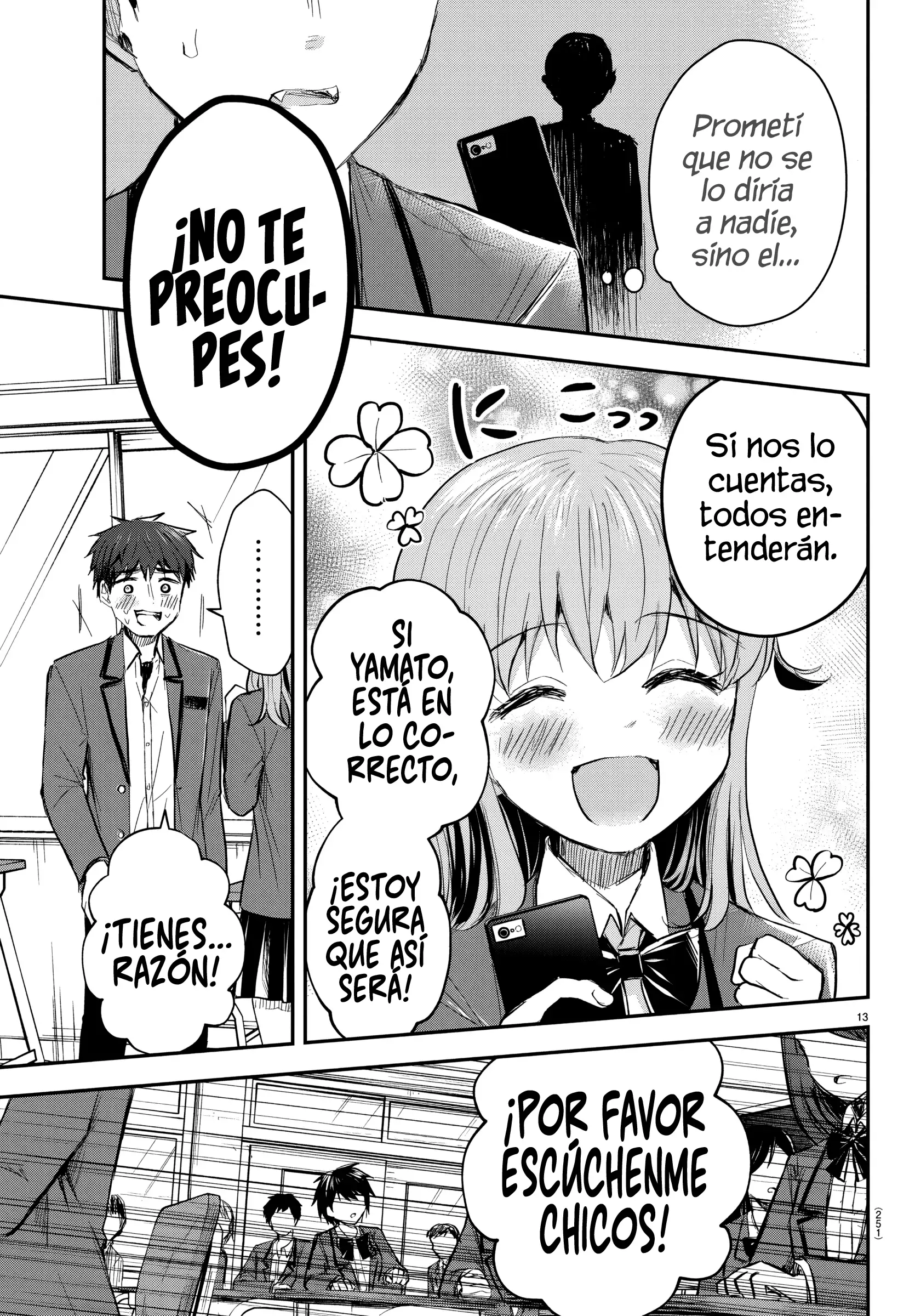 Read Tú eres como un trébol de cuatro hojas ES Manga Online
