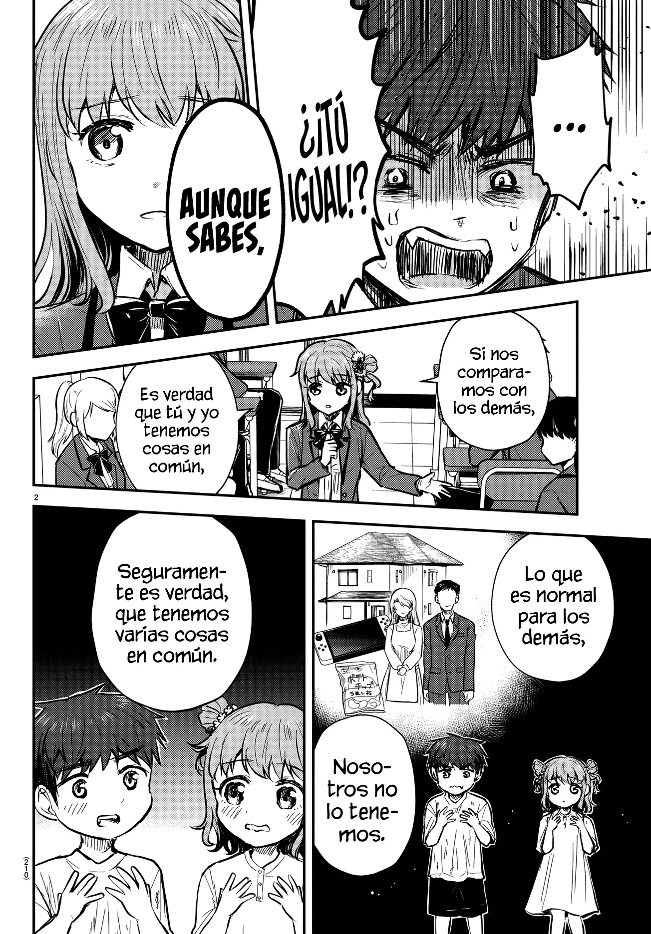Read Tú eres como un trébol de cuatro hojas ES Manga Online