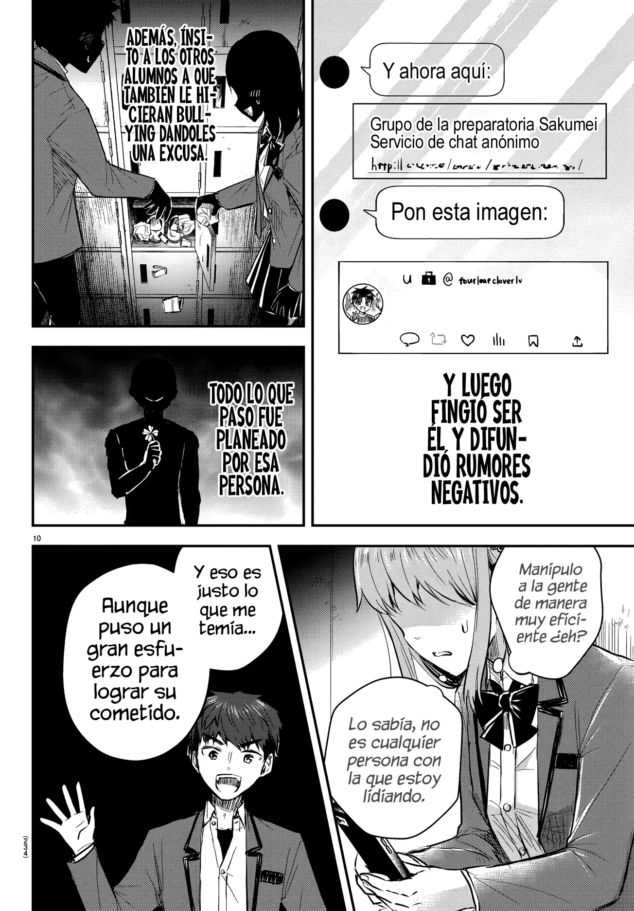 Read Tú eres como un trébol de cuatro hojas ES Manga Online