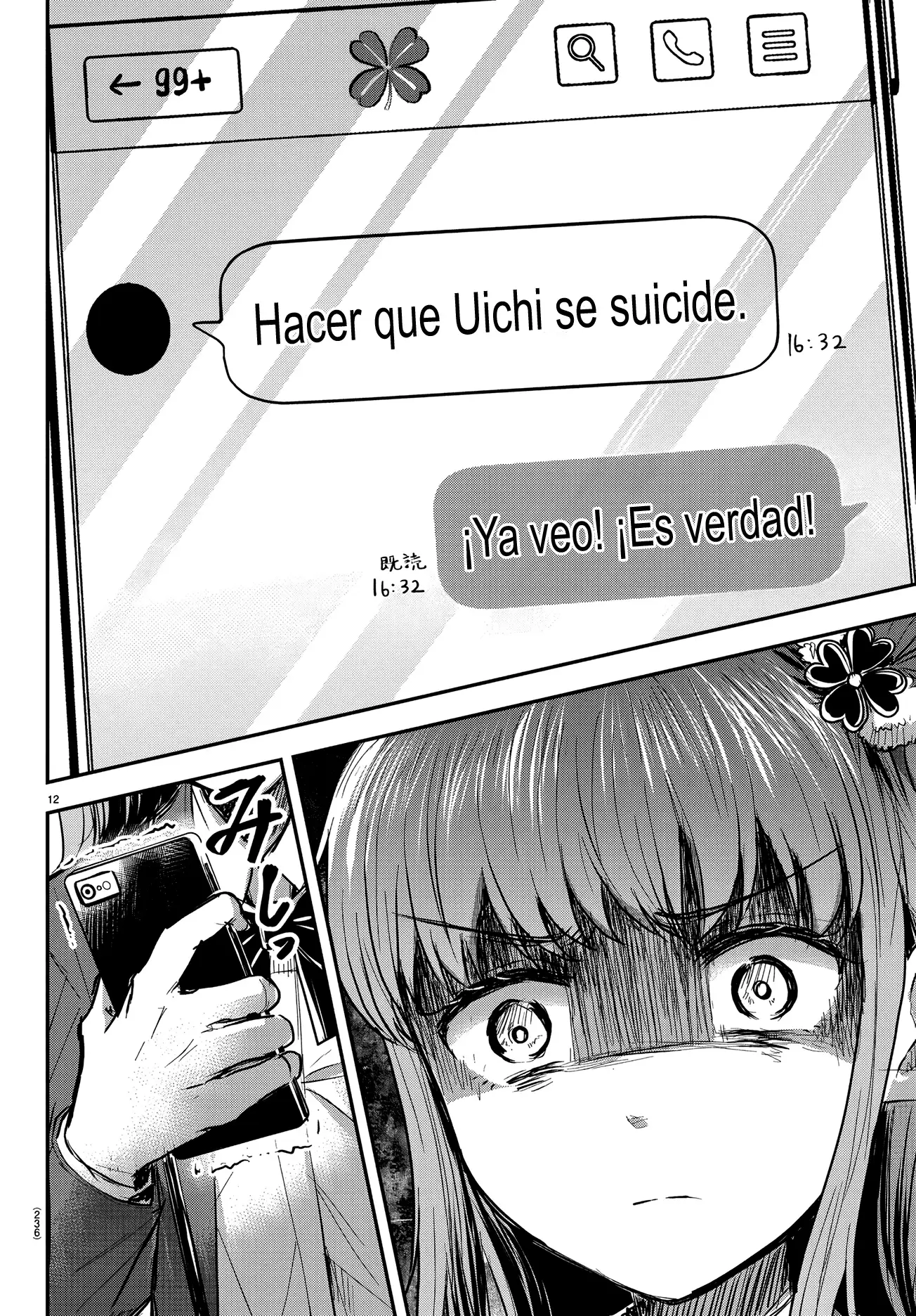 Read Tú eres como un trébol de cuatro hojas ES Manga Online