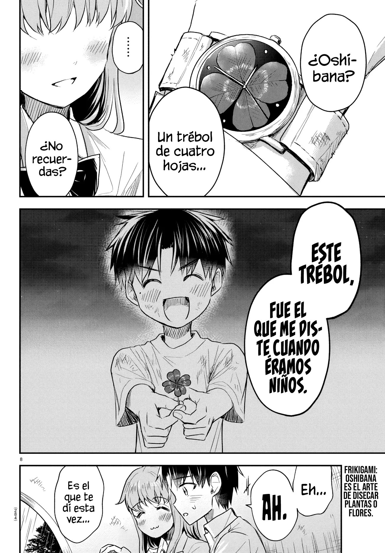 Read Tú eres como un trébol de cuatro hojas ES Manga Online