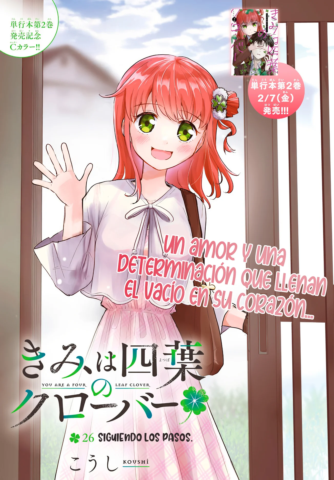 Read Tú eres como un trébol de cuatro hojas ES Manga Online