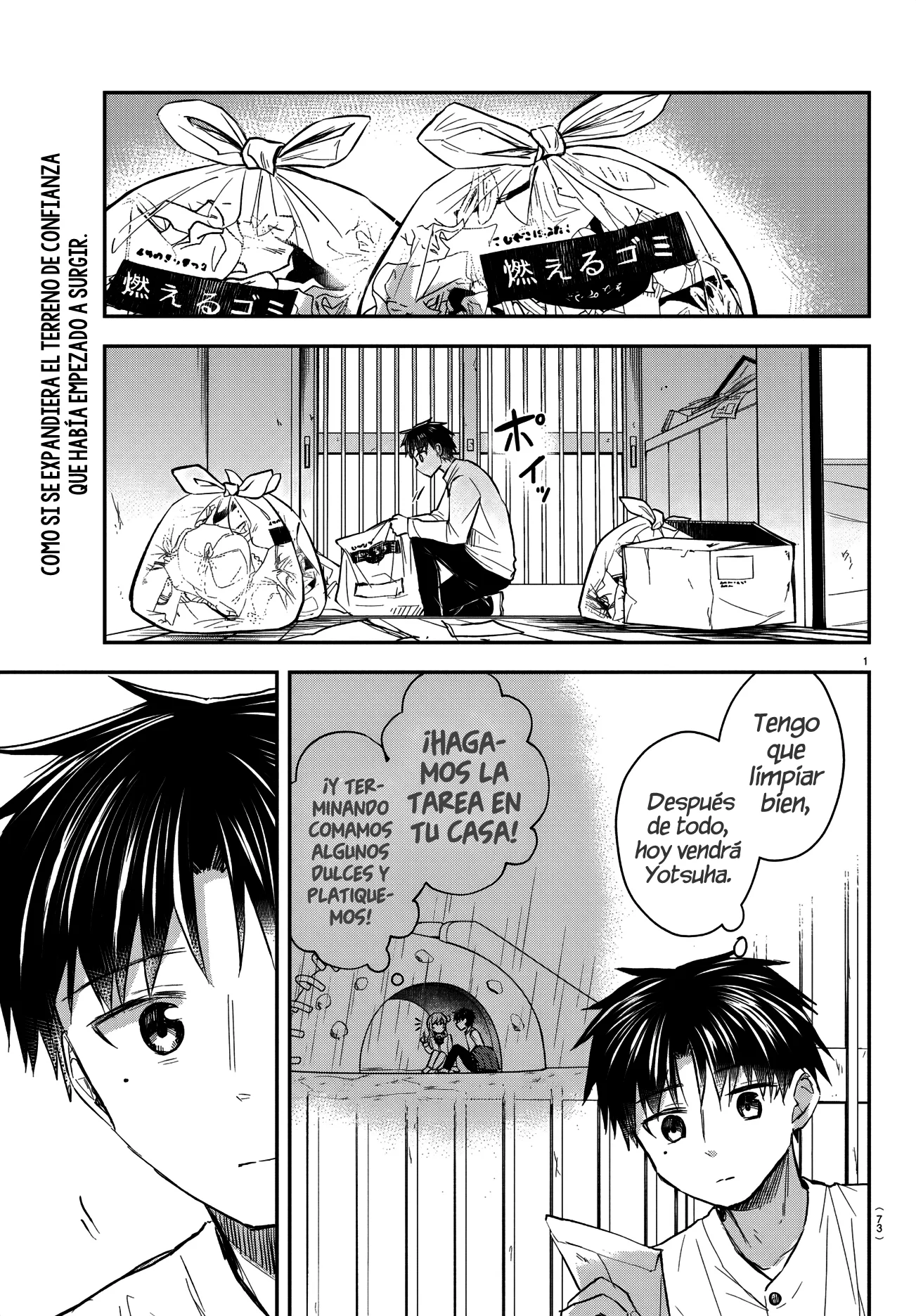 Read Tú eres como un trébol de cuatro hojas ES Manga Online