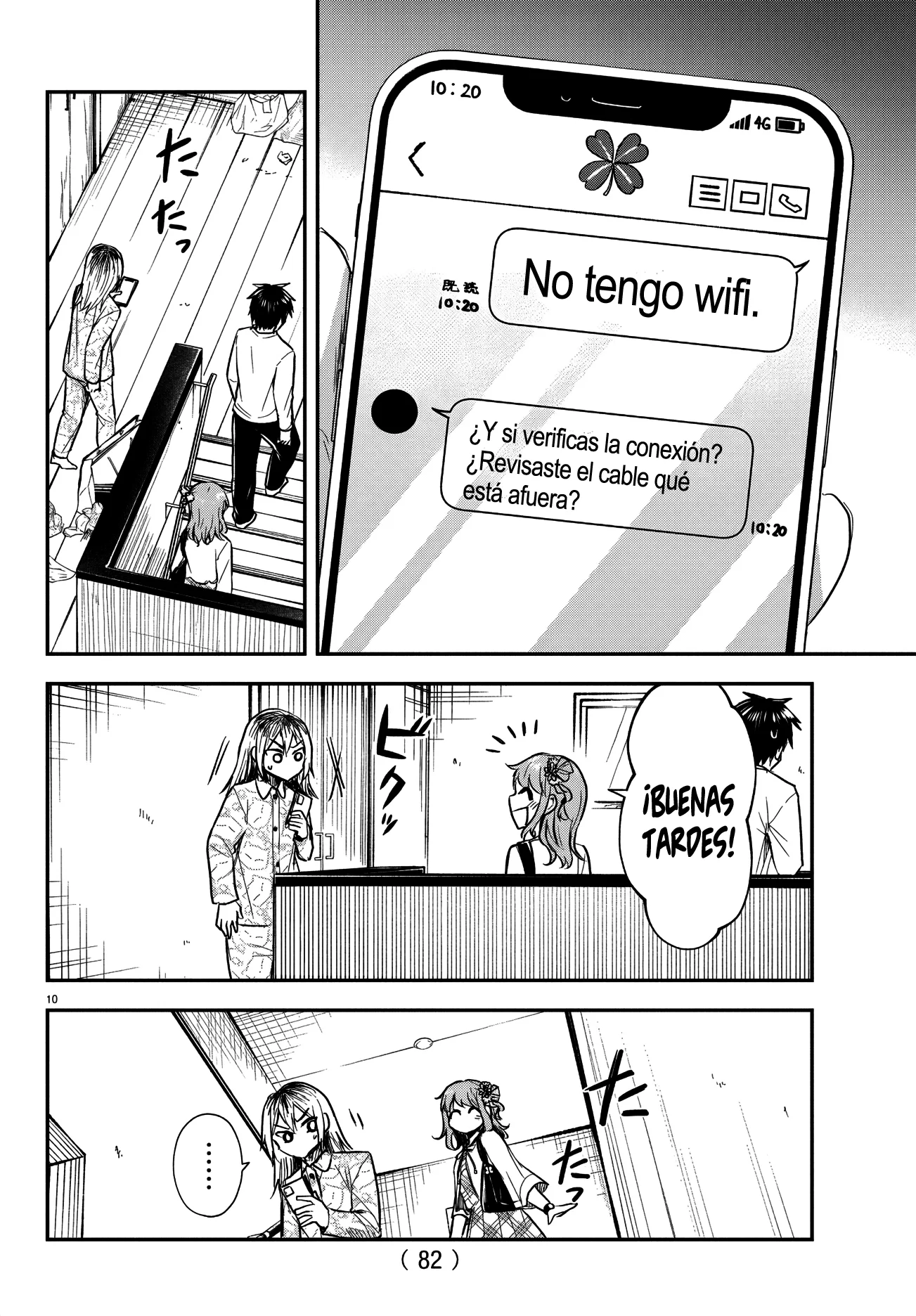 Read Tú eres como un trébol de cuatro hojas ES Manga Online