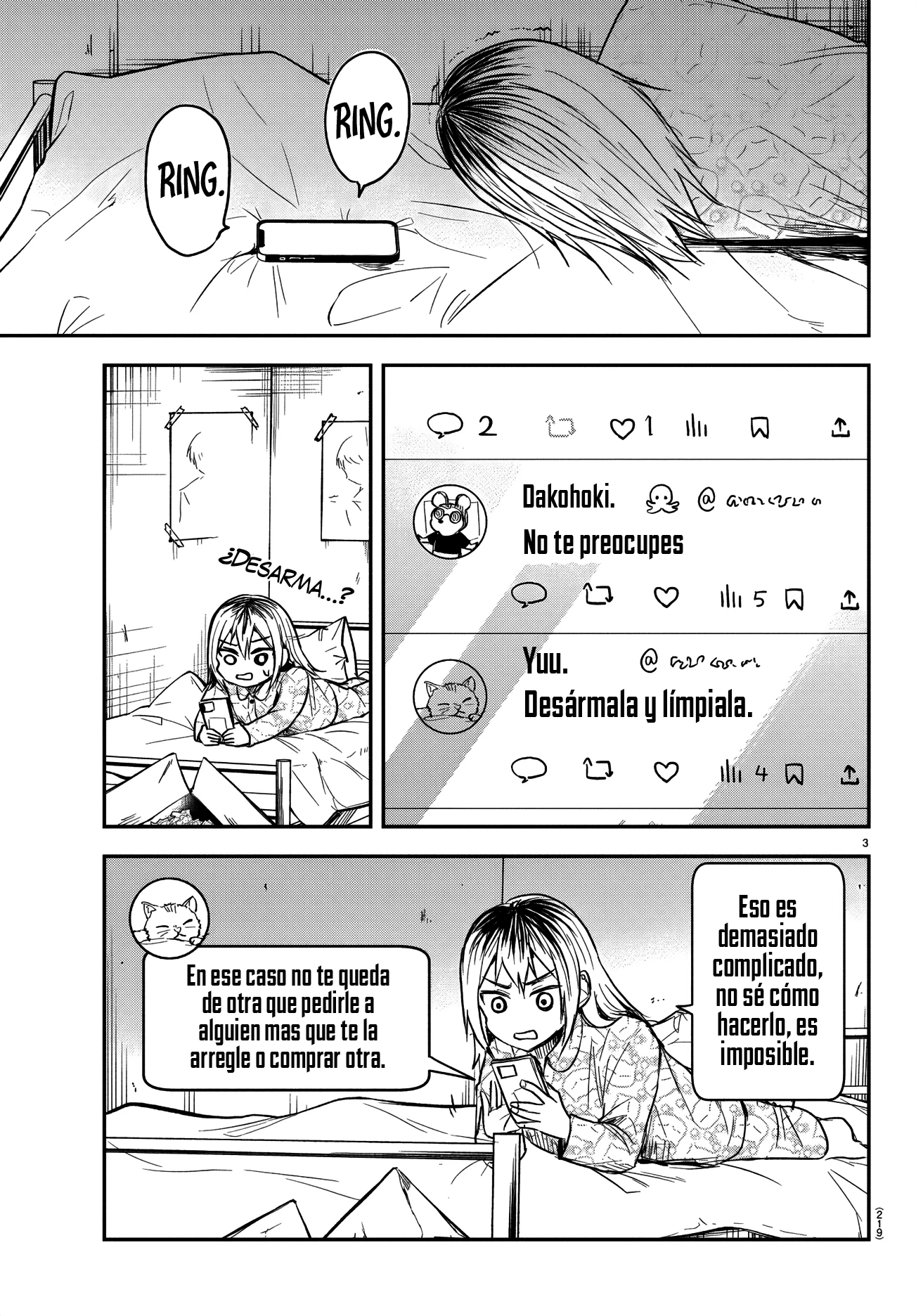 Read Tú eres como un trébol de cuatro hojas ES Manga Online