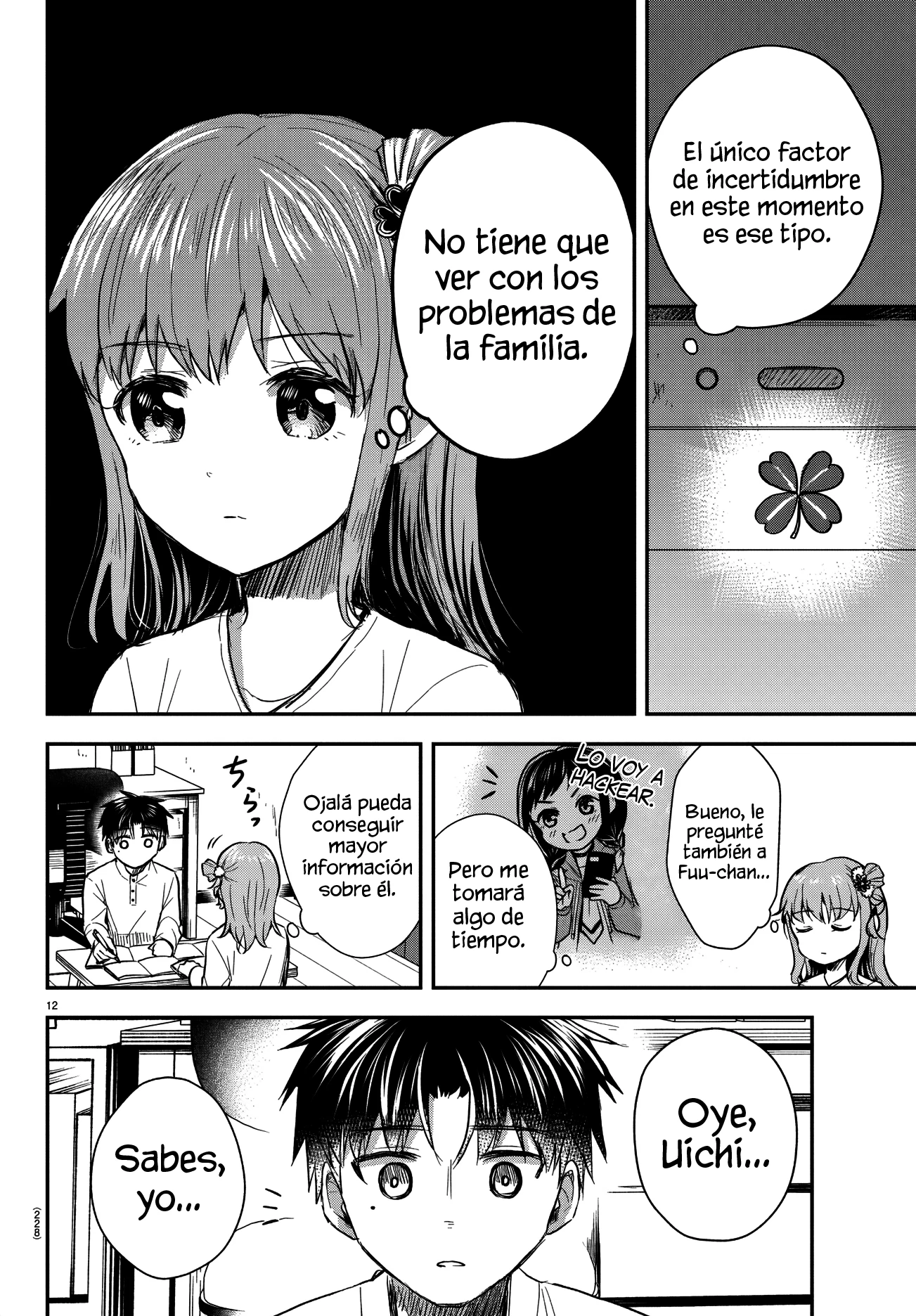 Read Tú eres como un trébol de cuatro hojas ES Manga Online
