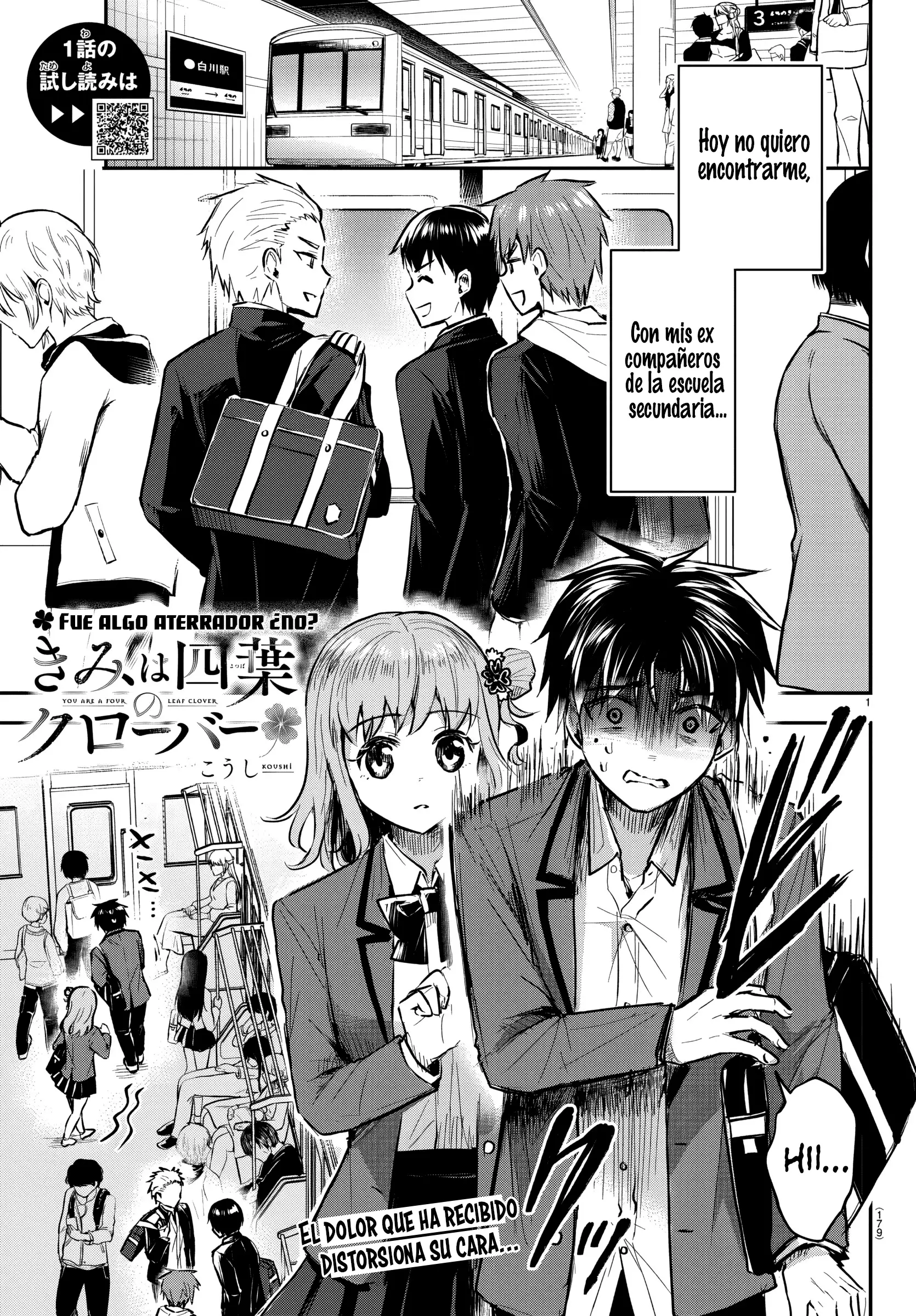 Read Tú eres como un trébol de cuatro hojas ES Manga Online