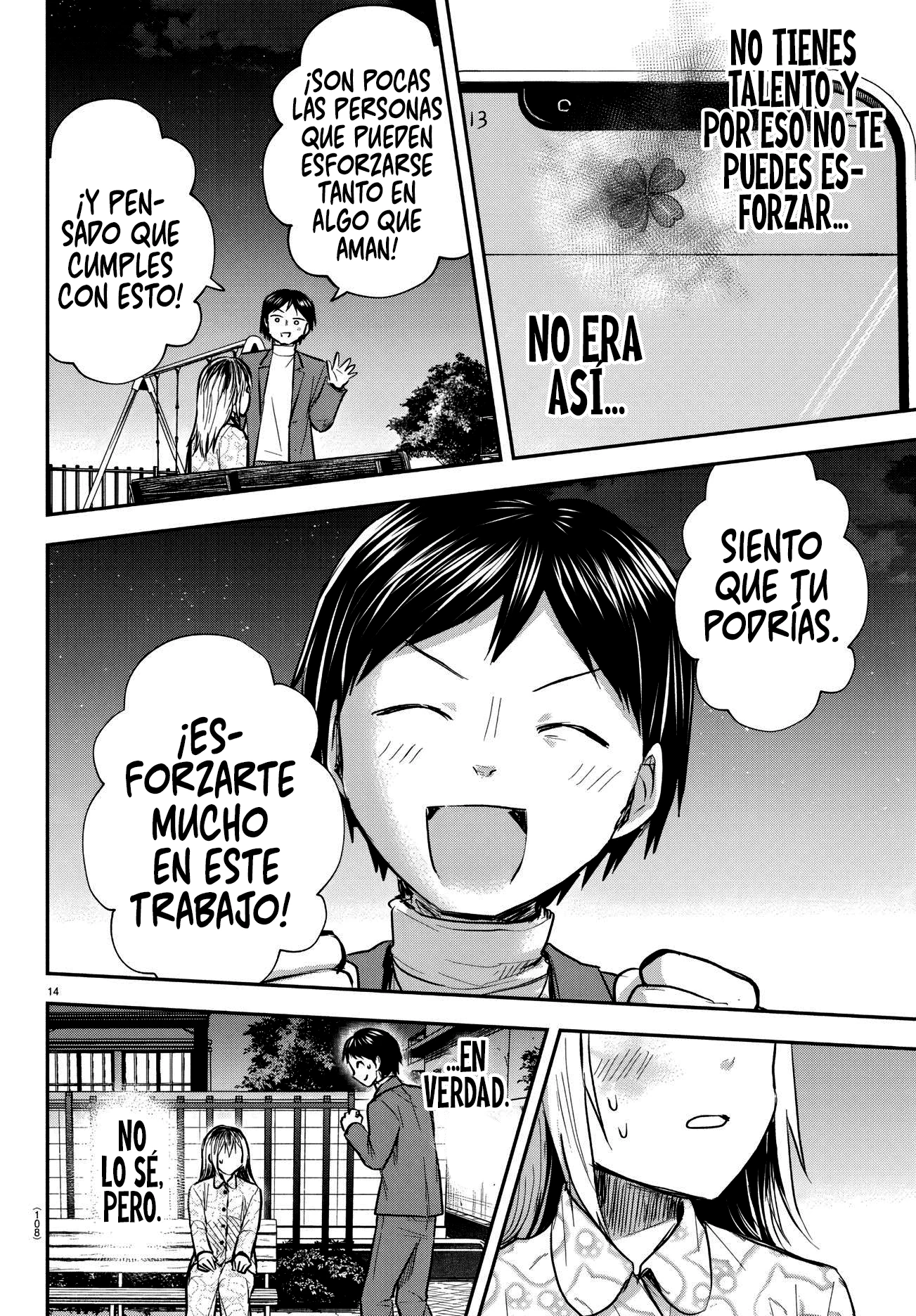 Read Tú eres como un trébol de cuatro hojas ES Manga Online