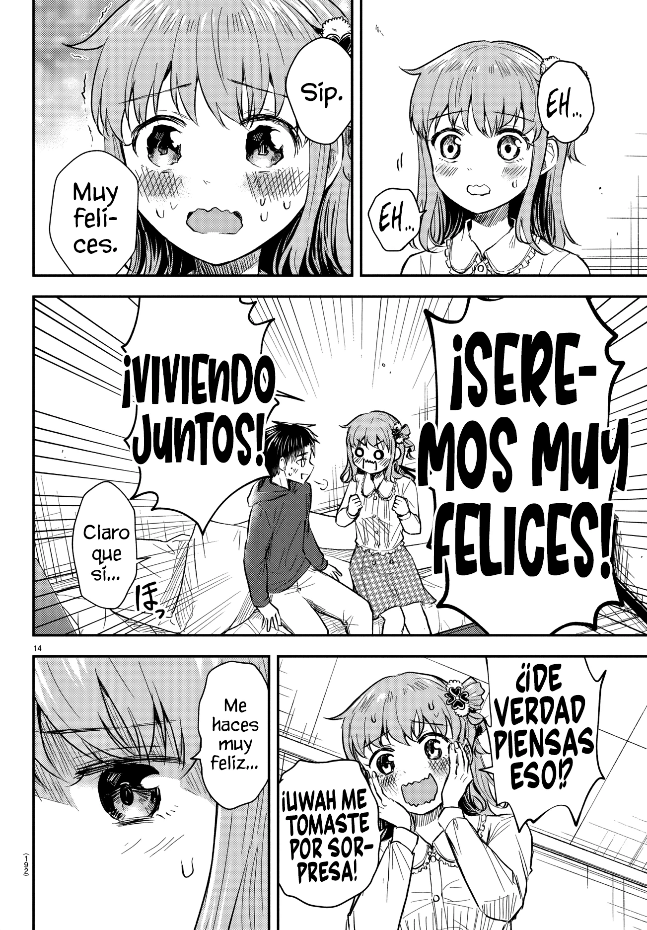 Read Tú eres como un trébol de cuatro hojas ES Manga Online