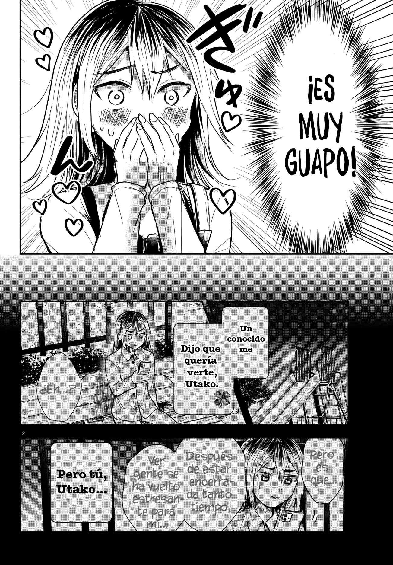 Read Tú eres como un trébol de cuatro hojas ES Manga Online