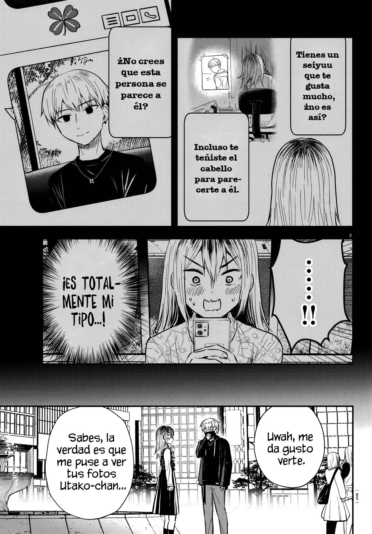 Read Tú eres como un trébol de cuatro hojas ES Manga Online