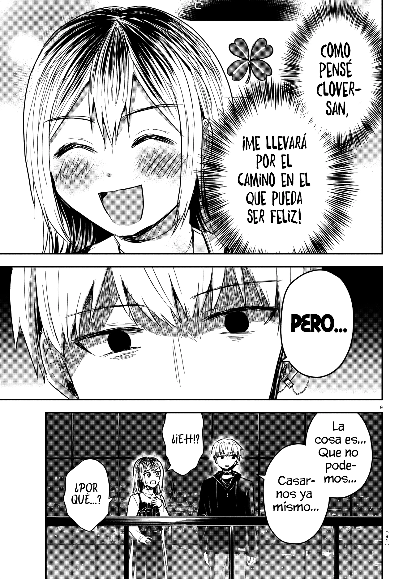 Read Tú eres como un trébol de cuatro hojas ES Manga Online