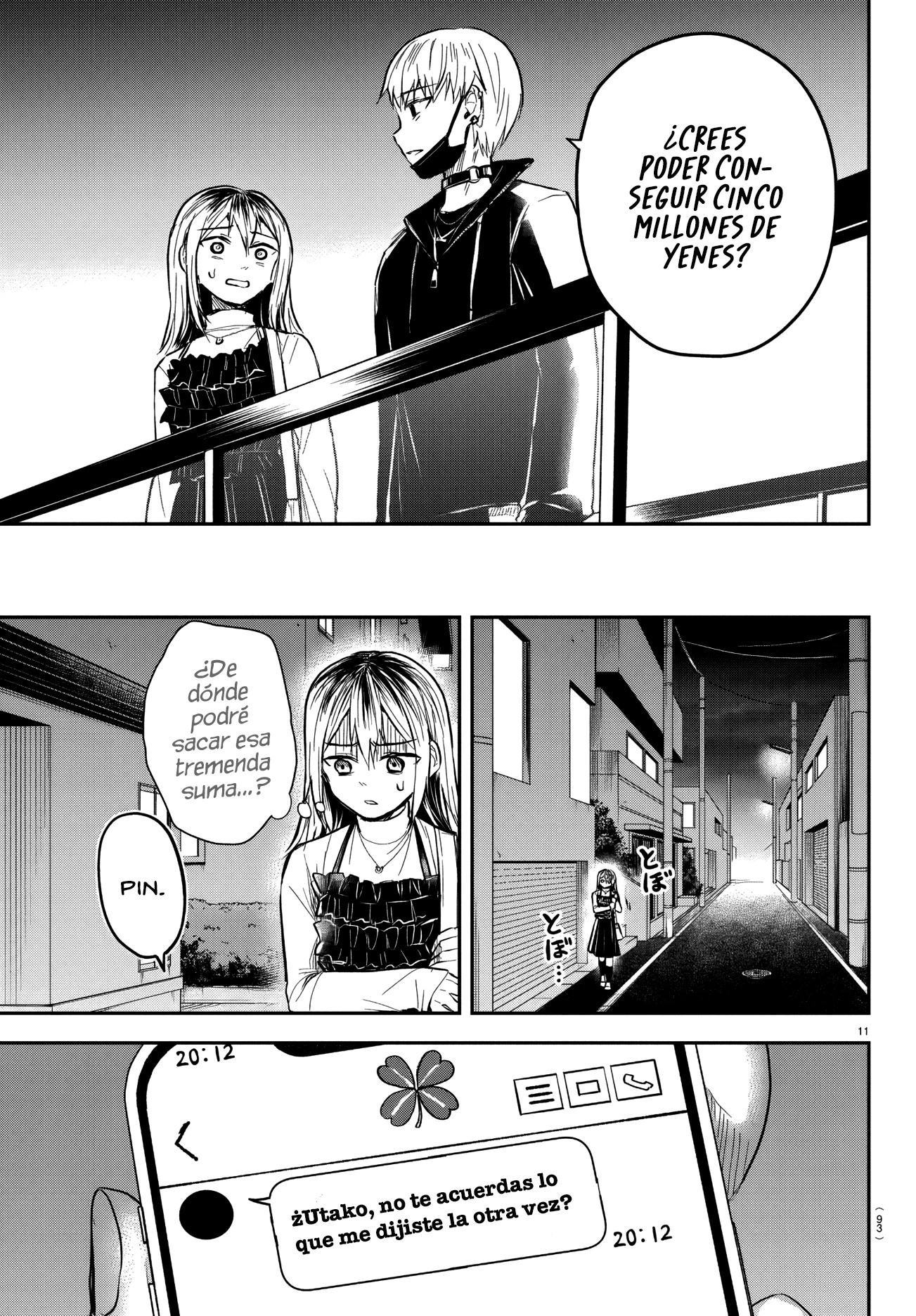 Read Tú eres como un trébol de cuatro hojas ES Manga Online