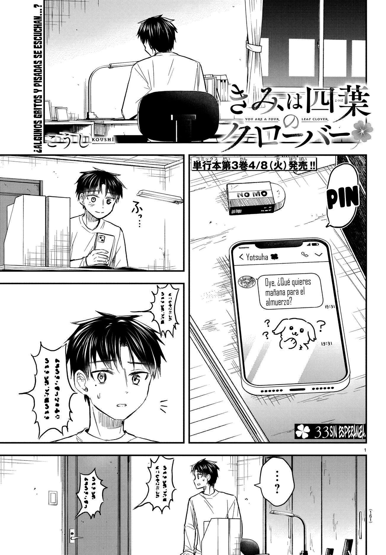 Read Tú eres como un trébol de cuatro hojas ES Manga Online