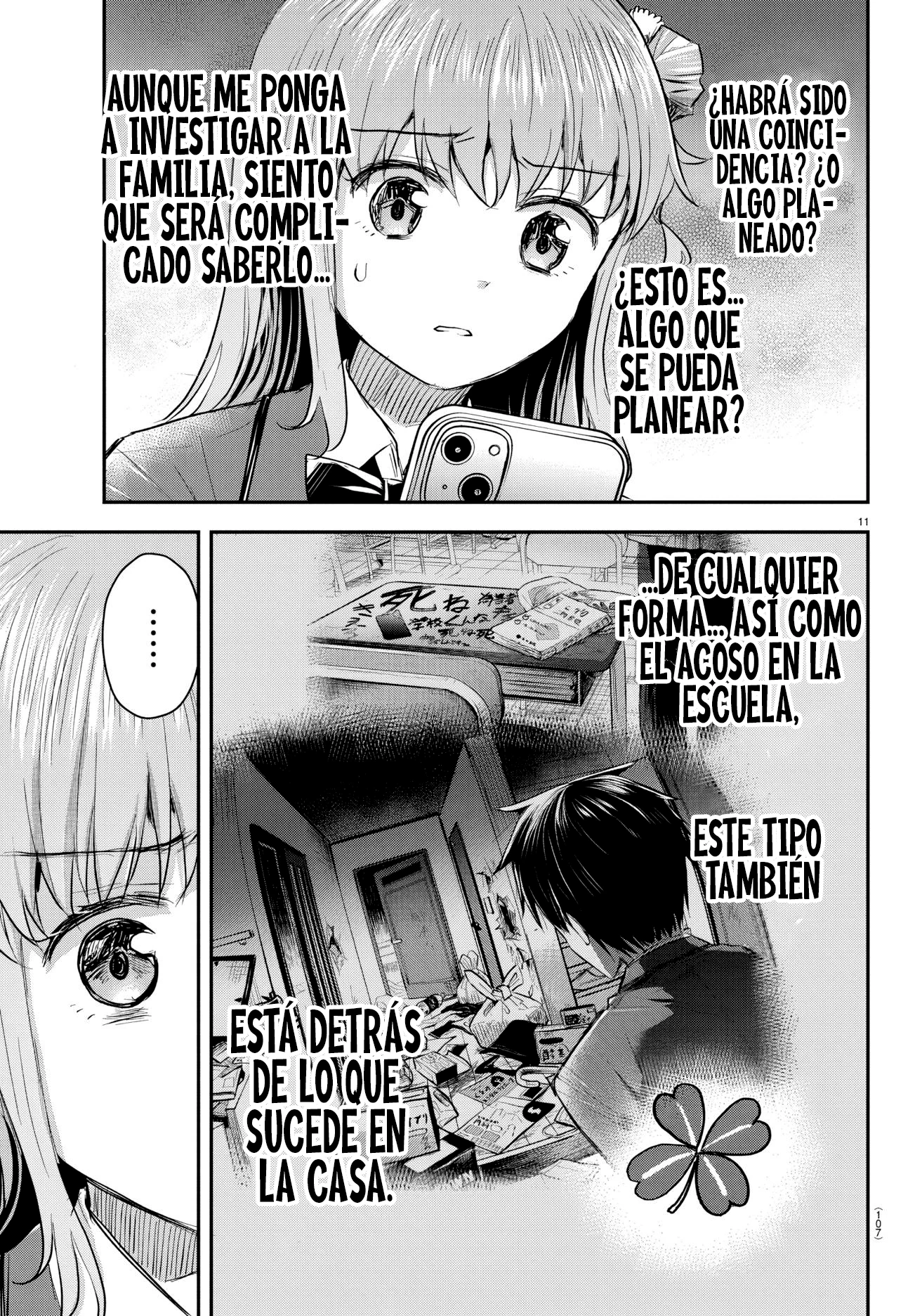 Read Tú eres como un trébol de cuatro hojas ES Manga Online