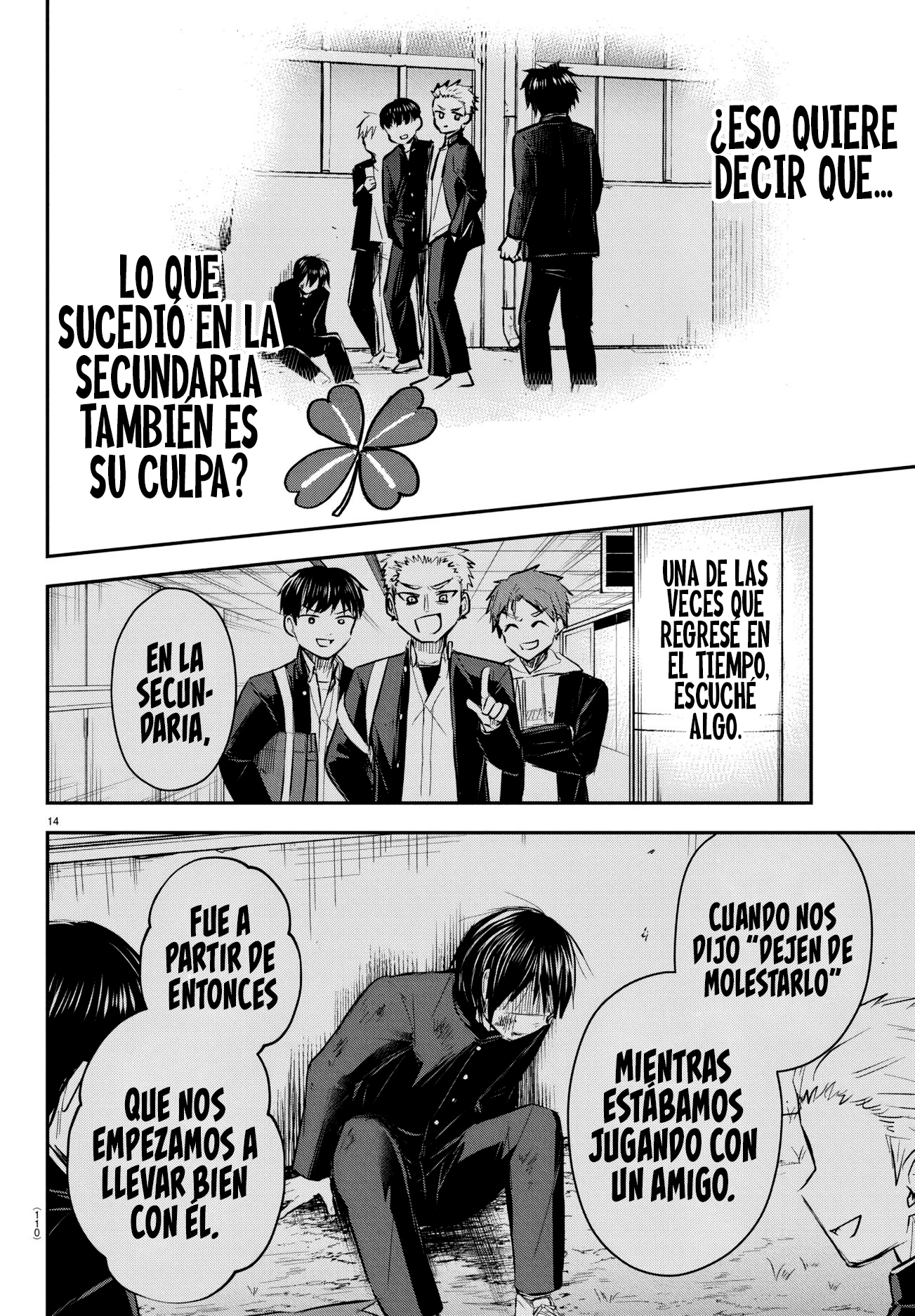 Read Tú eres como un trébol de cuatro hojas ES Manga Online