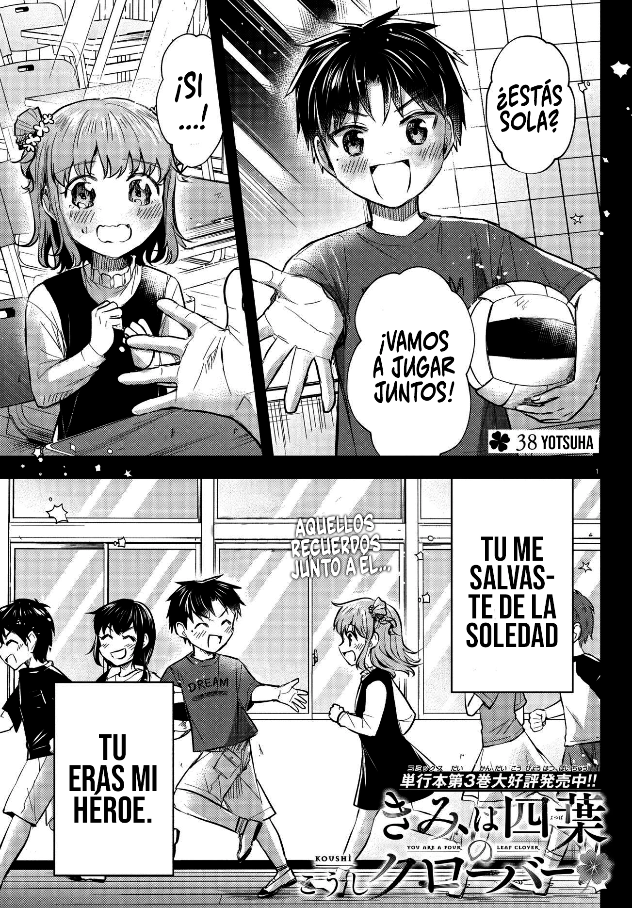 Read Tú eres como un trébol de cuatro hojas ES Manga Online