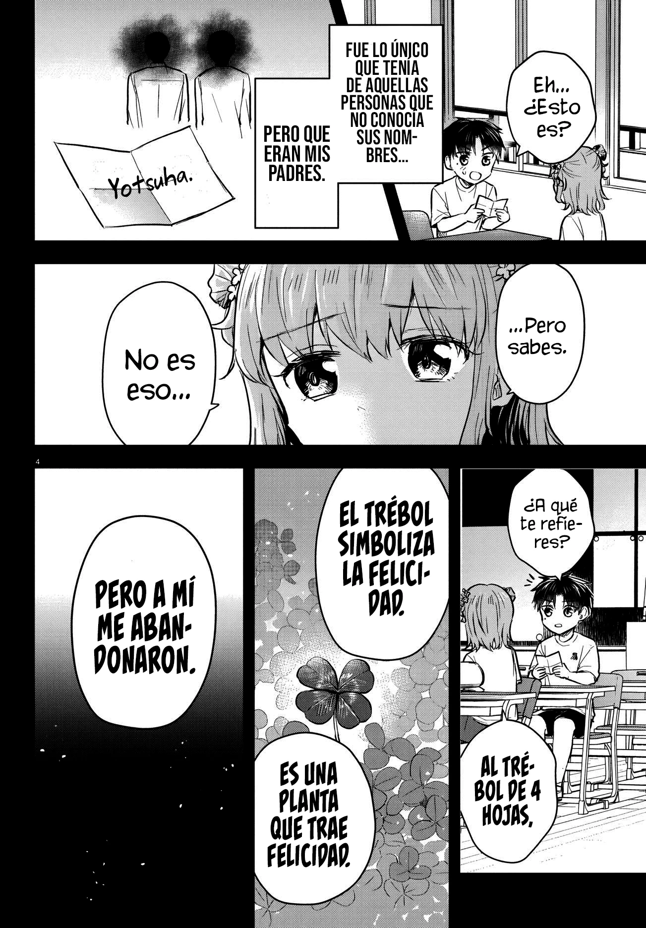 Read Tú eres como un trébol de cuatro hojas ES Manga Online