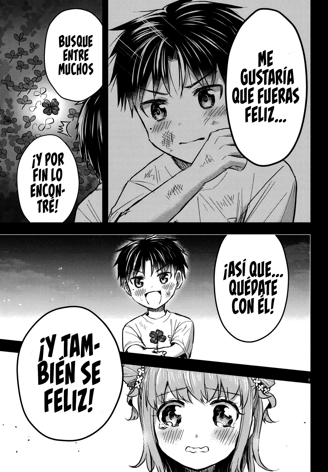Read Tú eres como un trébol de cuatro hojas ES Manga Online