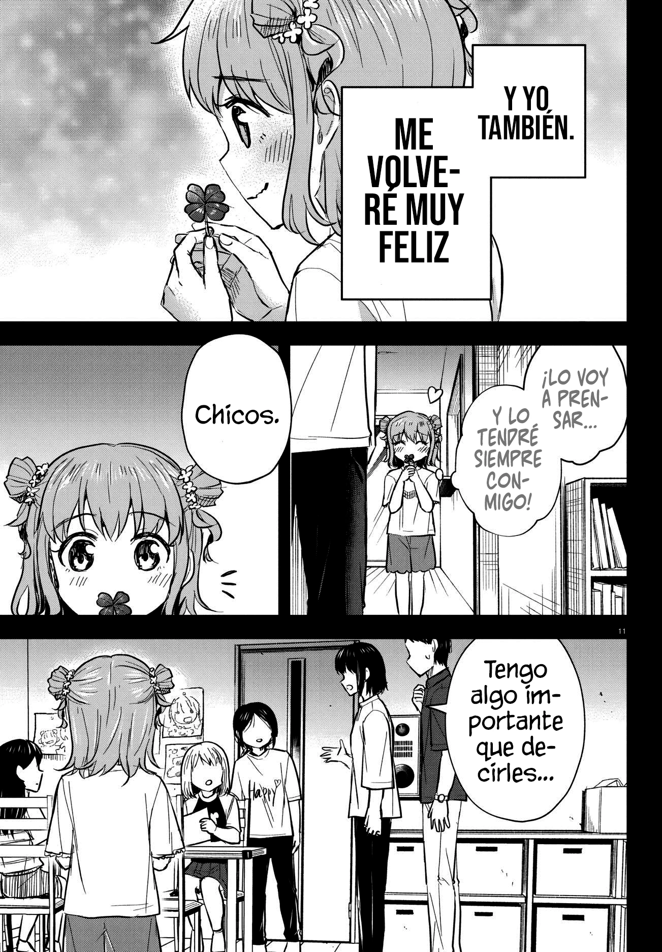 Read Tú eres como un trébol de cuatro hojas ES Manga Online