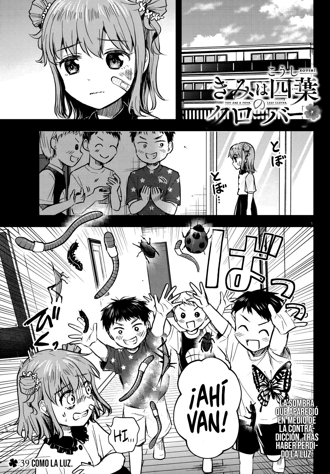 Read Tú eres como un trébol de cuatro hojas ES Manga Online