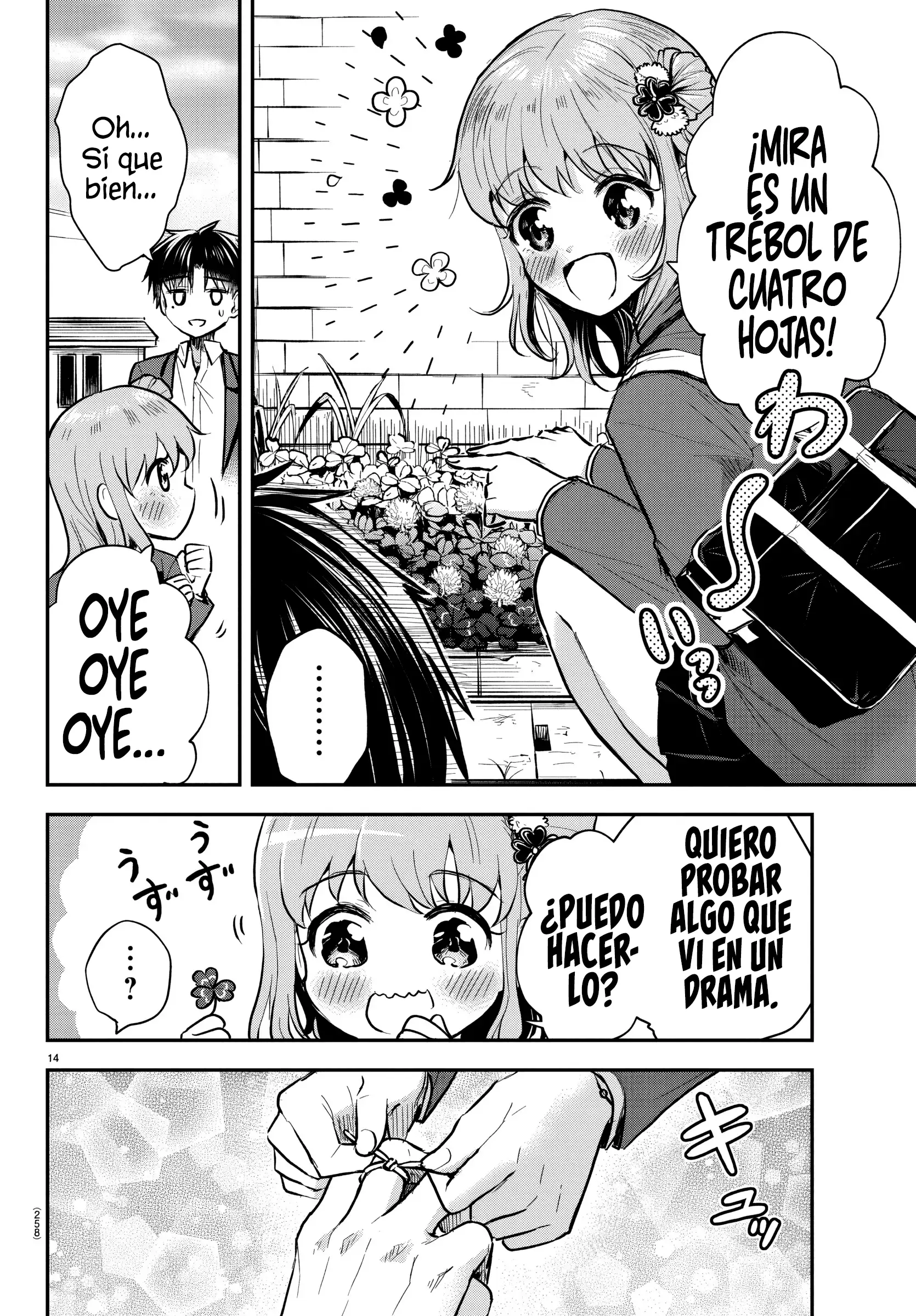 Read Tú eres como un trébol de cuatro hojas ES Manga Online