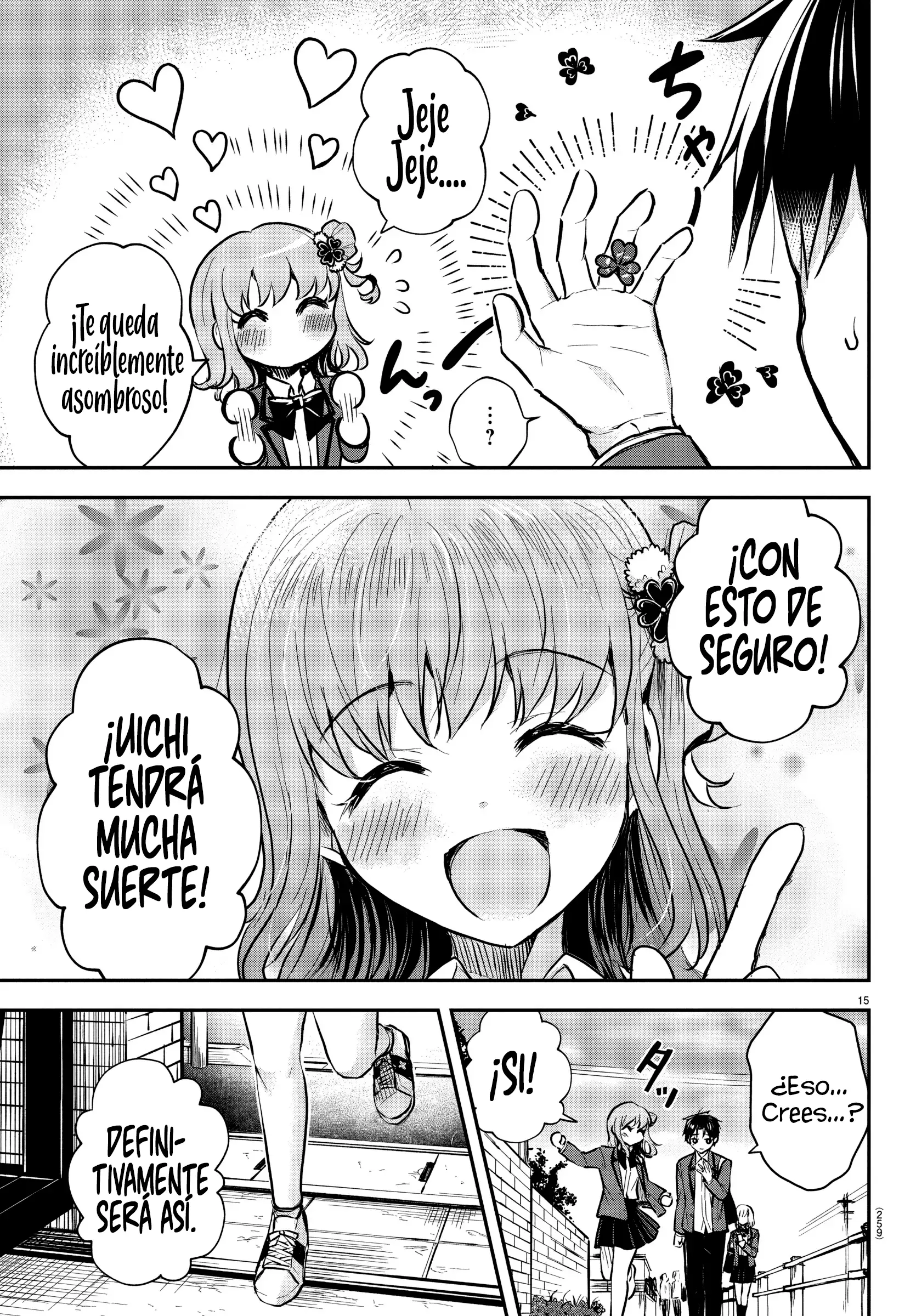 Read Tú eres como un trébol de cuatro hojas ES Manga Online