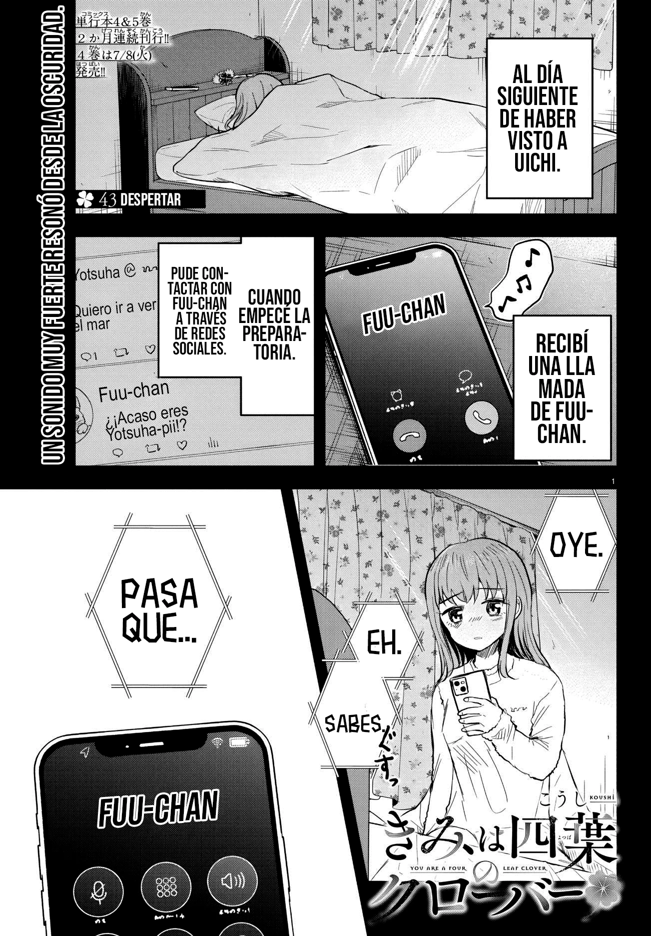 Read Tú eres como un trébol de cuatro hojas ES Manga Online