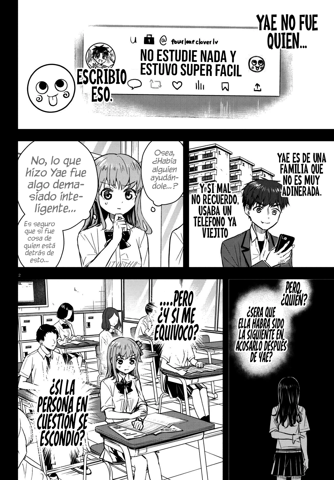 Read Tú eres como un trébol de cuatro hojas ES Manga Online