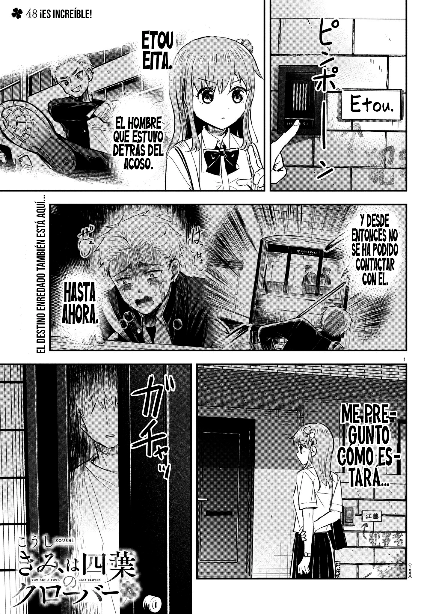 Read Tú eres como un trébol de cuatro hojas ES Manga Online