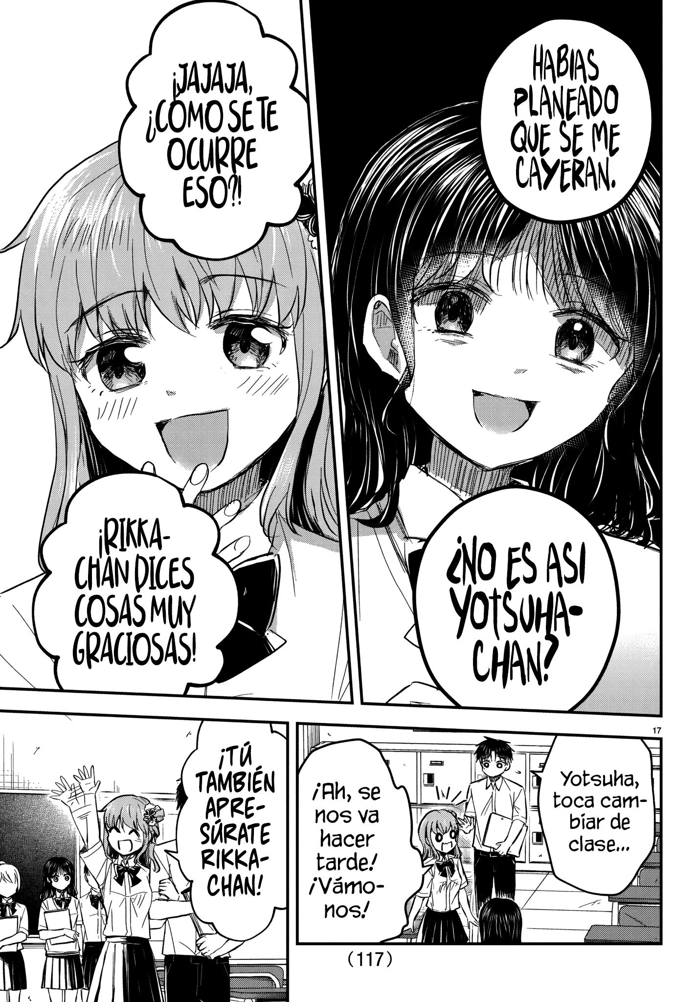 Read Tú eres como un trébol de cuatro hojas ES Manga Online