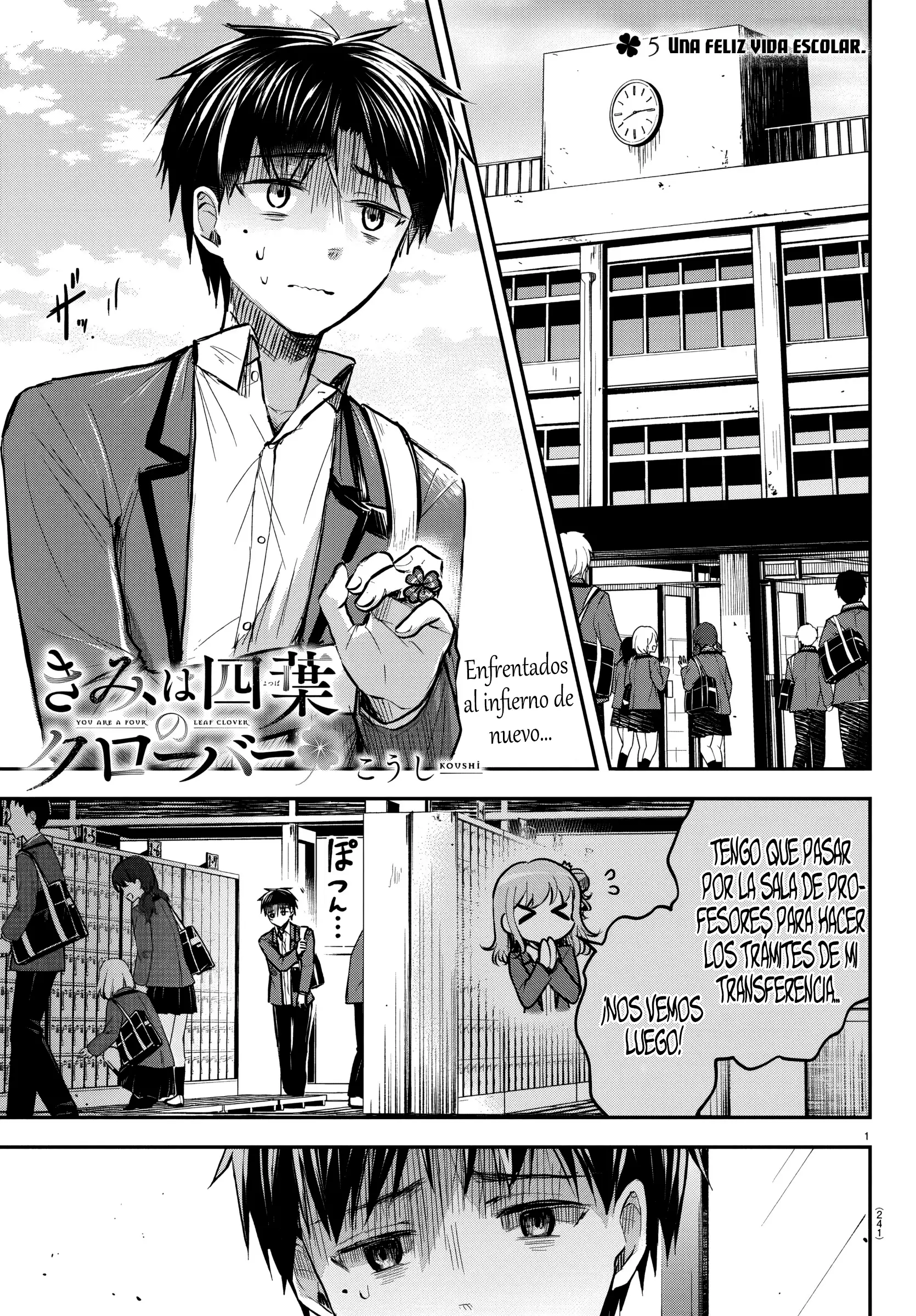 Read Tú eres como un trébol de cuatro hojas ES Manga Online