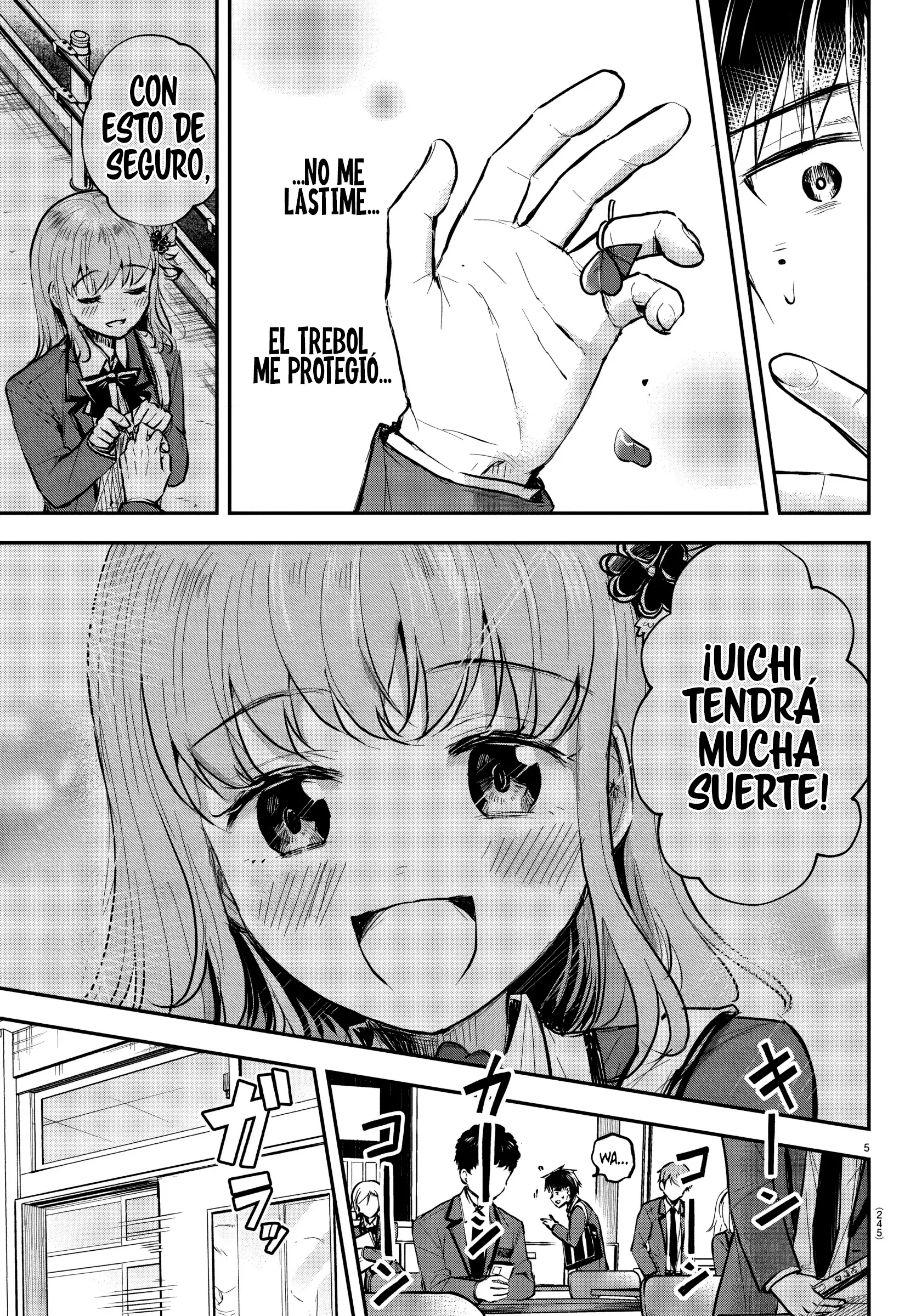 Read Tú eres como un trébol de cuatro hojas ES Manga Online