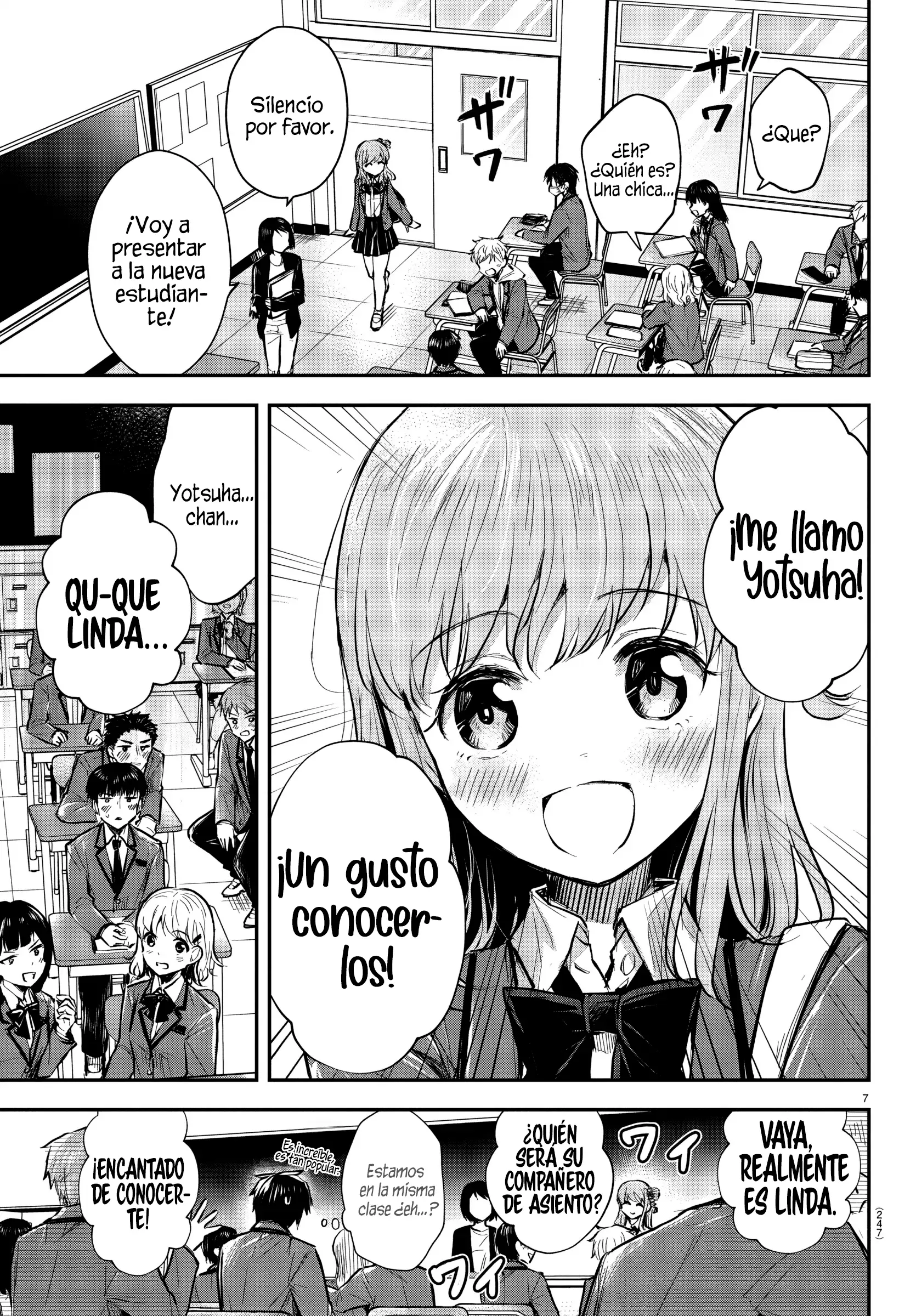 Read Tú eres como un trébol de cuatro hojas ES Manga Online