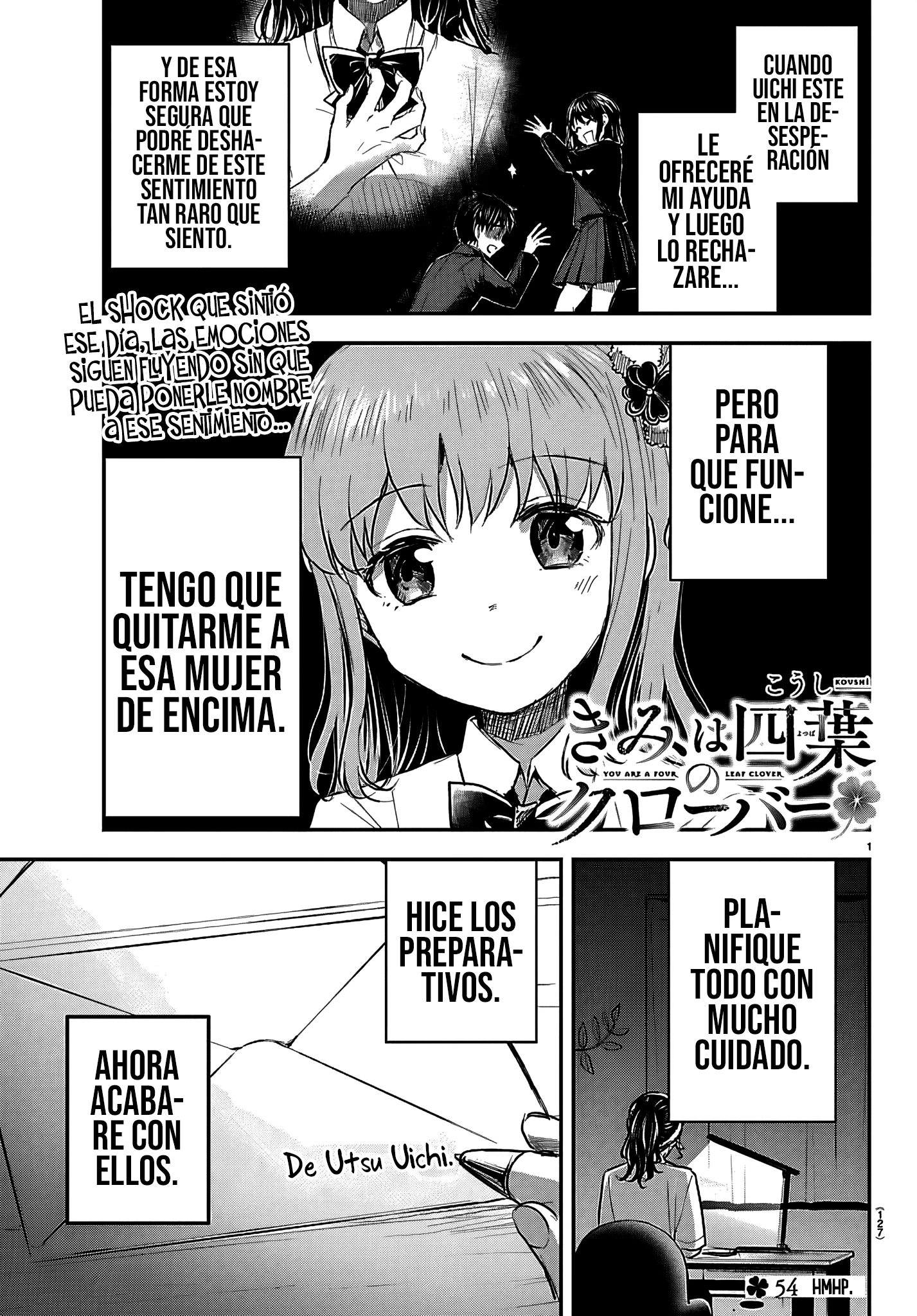 Read Tú eres como un trébol de cuatro hojas ES Manga Online