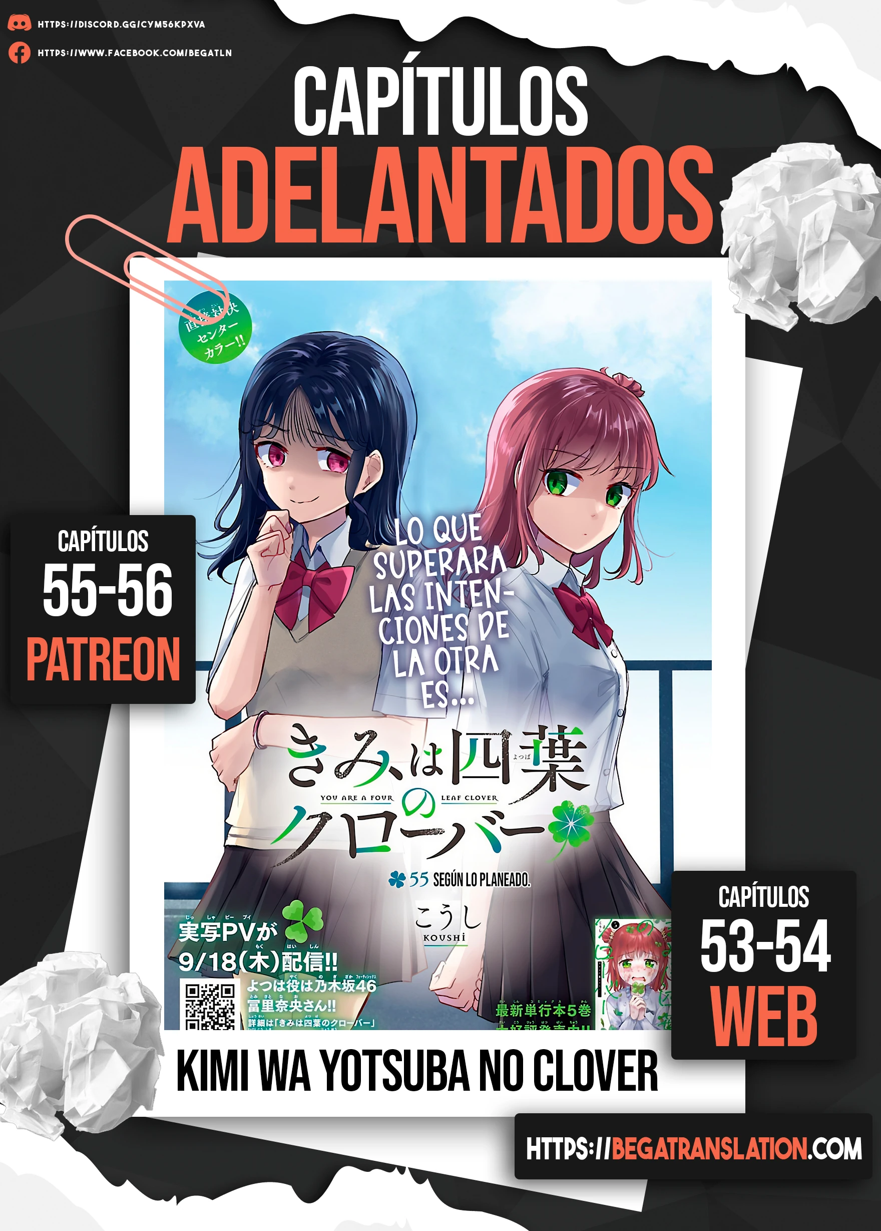 Read Tú eres como un trébol de cuatro hojas ES Manga Online