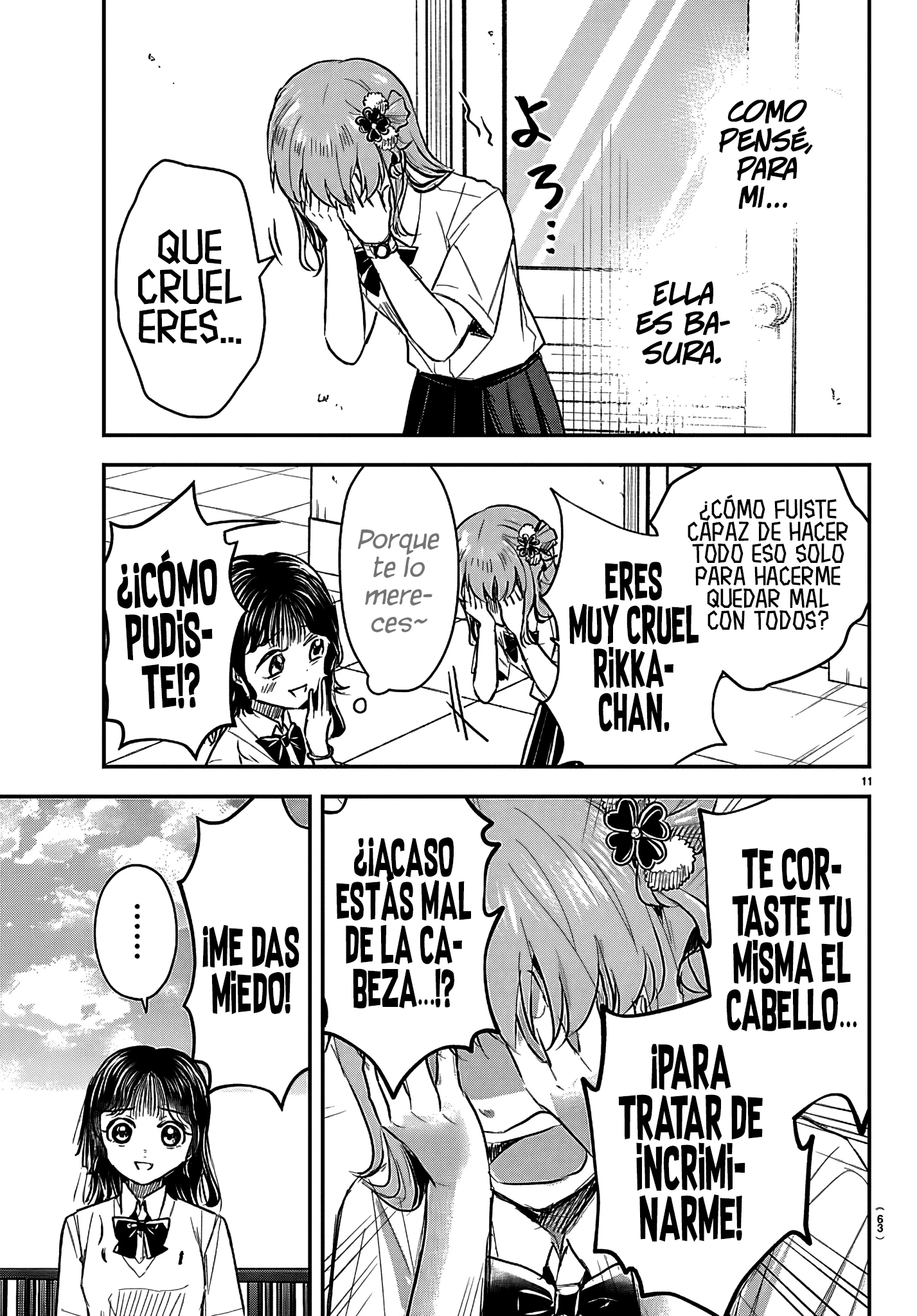Read Tú eres como un trébol de cuatro hojas ES Manga Online
