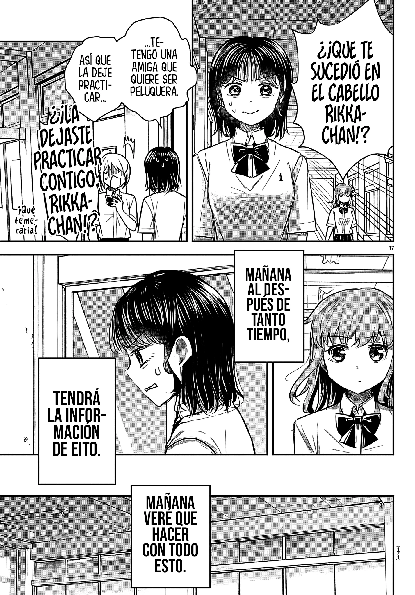 Read Tú eres como un trébol de cuatro hojas ES Manga Online