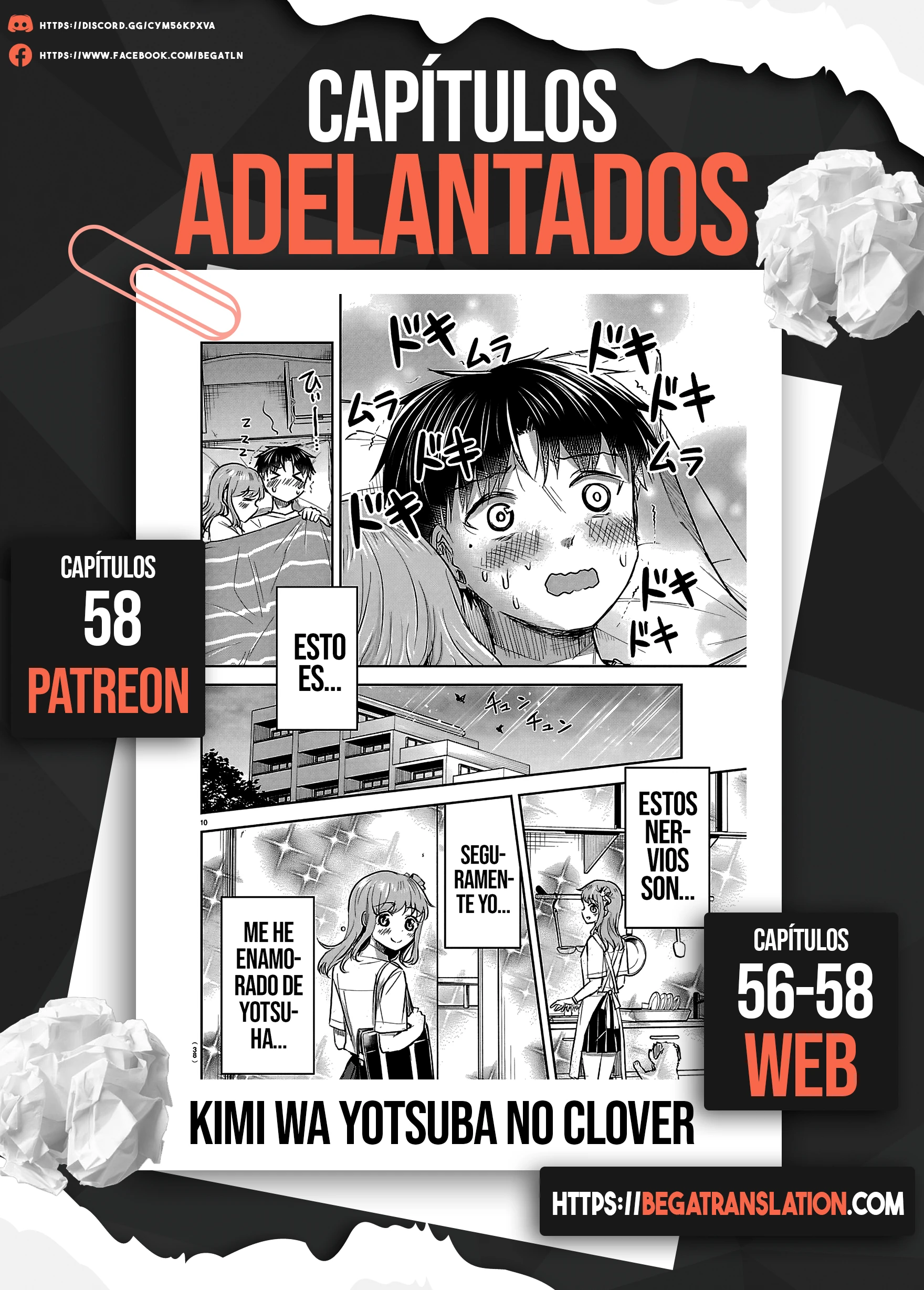 Read Tú eres como un trébol de cuatro hojas ES Manga Online
