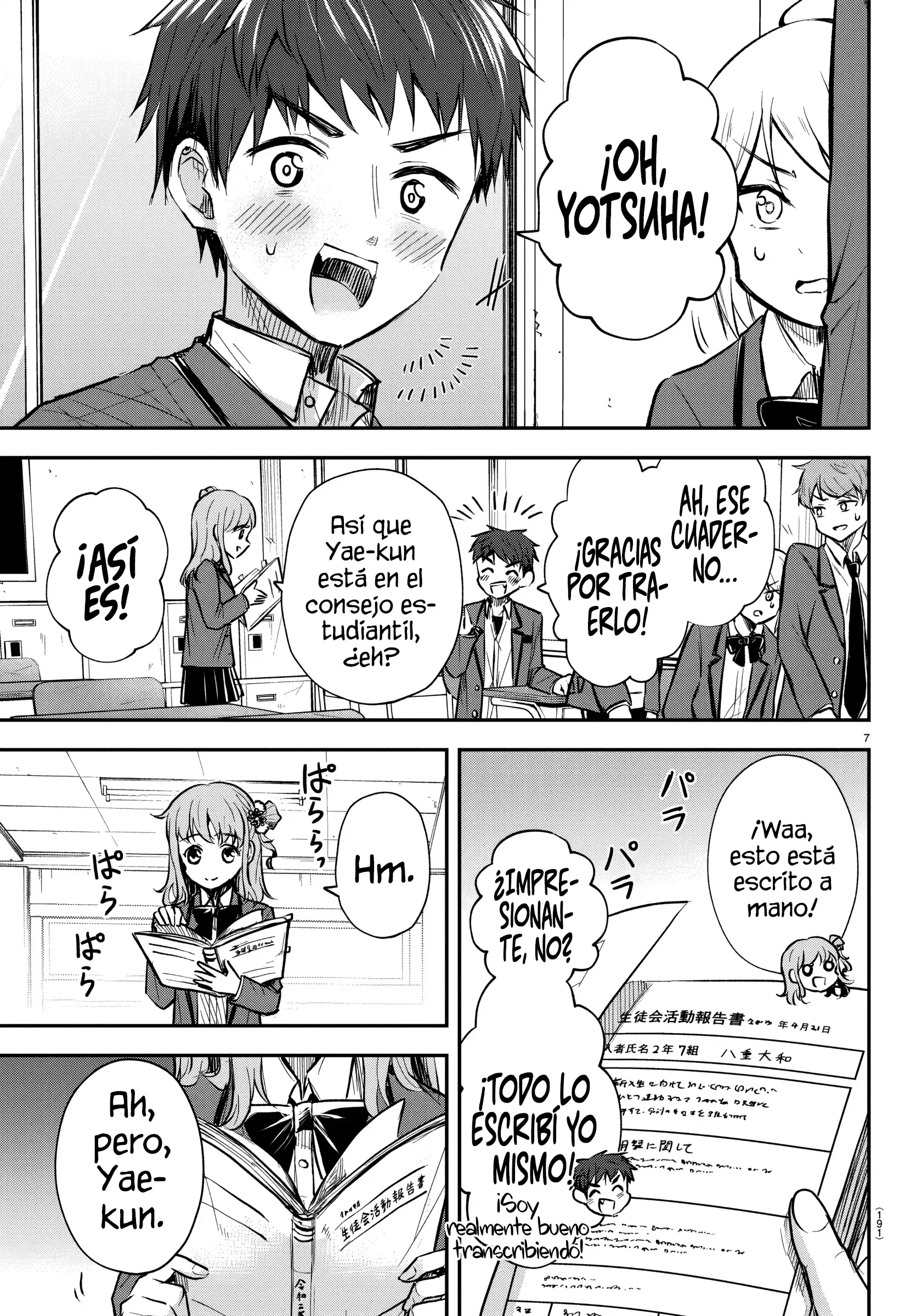 Read Tú eres como un trébol de cuatro hojas ES Manga Online