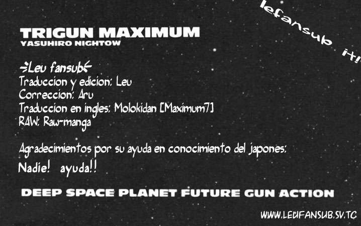 Read Trigun Maximum ES Manga Online